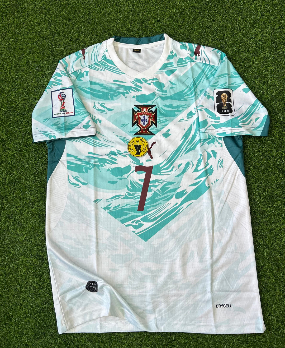 PORTUGAL 2026 AWAY JERSEY, HALF SLEEVE EMBROIDERY