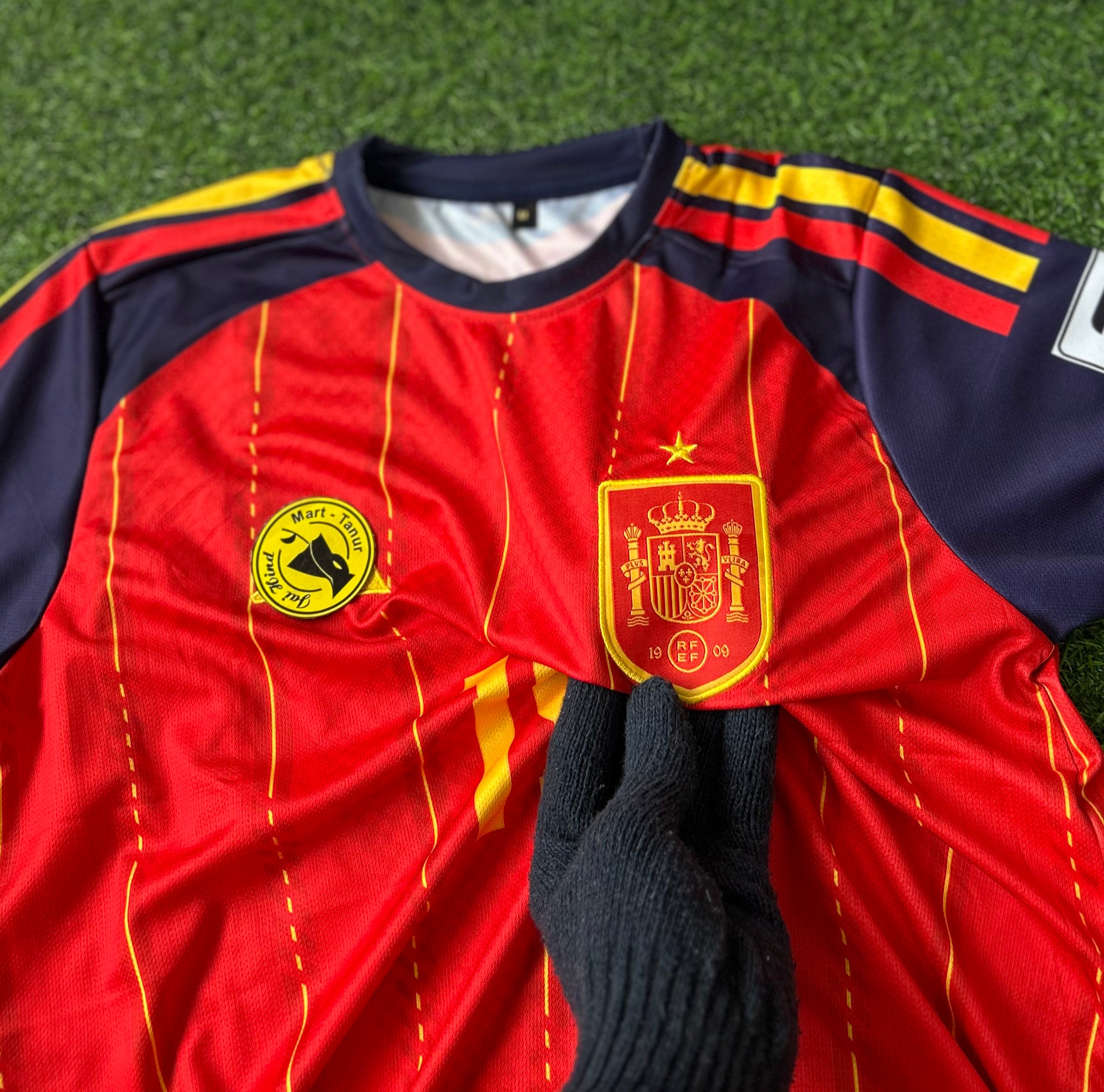 SPAIN 2026 WORLD CUP HOME KIT, HALF SLEEVE EMBROIDERY