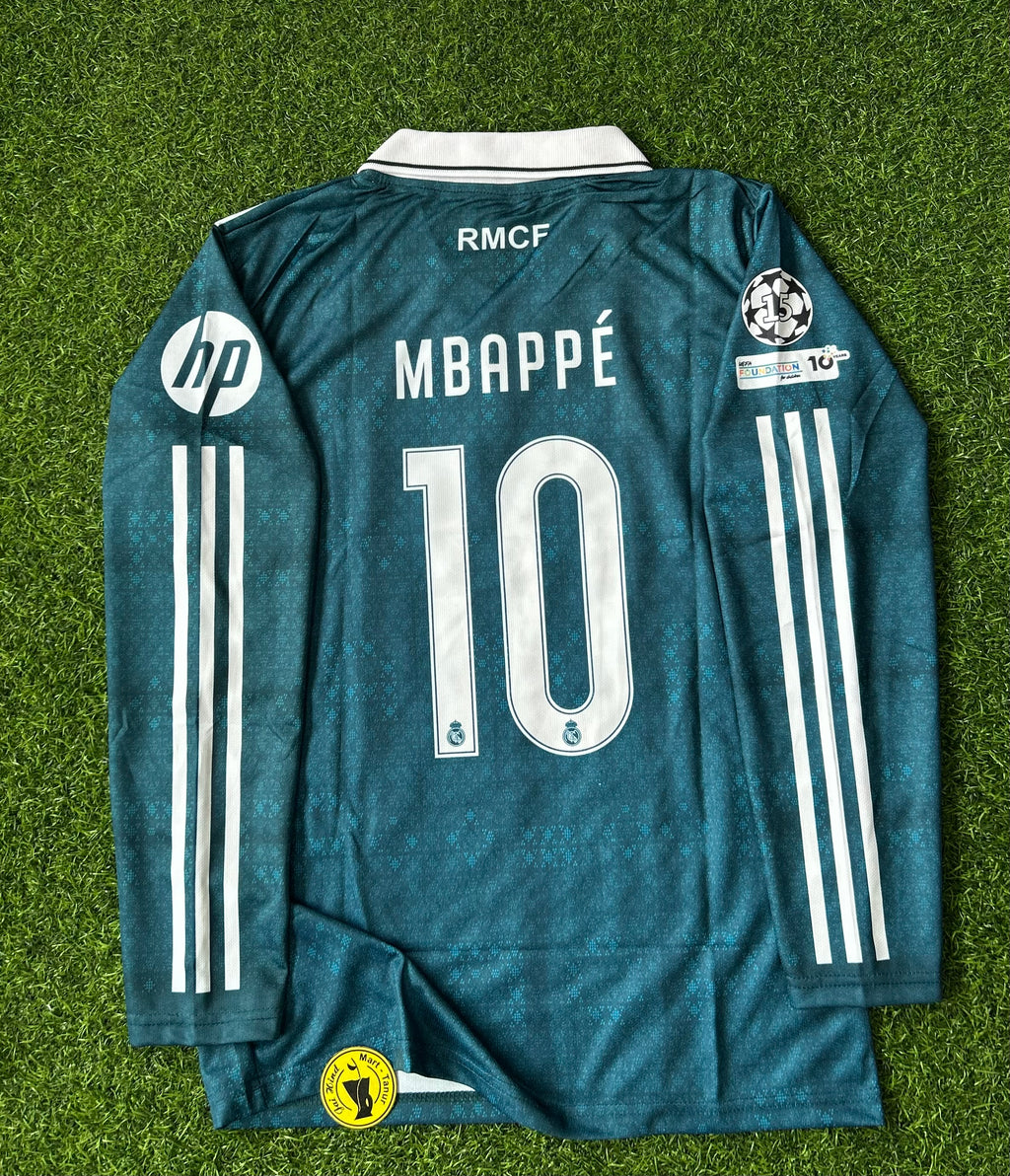 REAL MADRID 2026-27 SEASON AWAY JERSEY, FULL SLEEVE POLO  SUBLIMATION