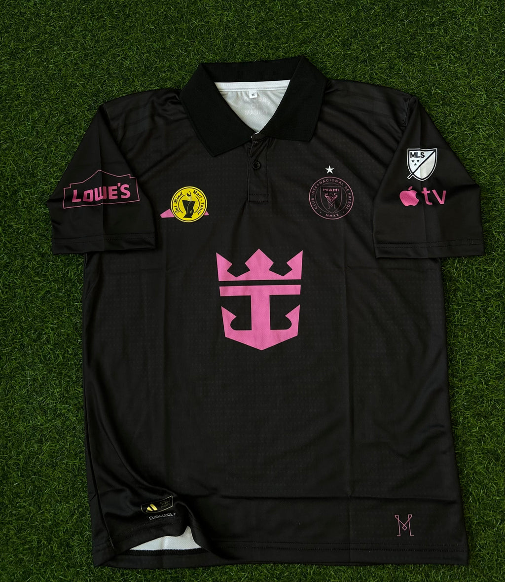 INTER MIAMI 2026-27 SEASON AWAY JERSEY, HALF SLEEVE  POLO  SUBLIMATION