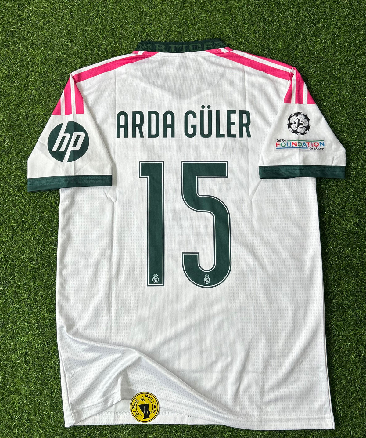REAL MADRID 2026-27 SEASON HOME JERSEY, HALF SLEEVE EMBROIDERY