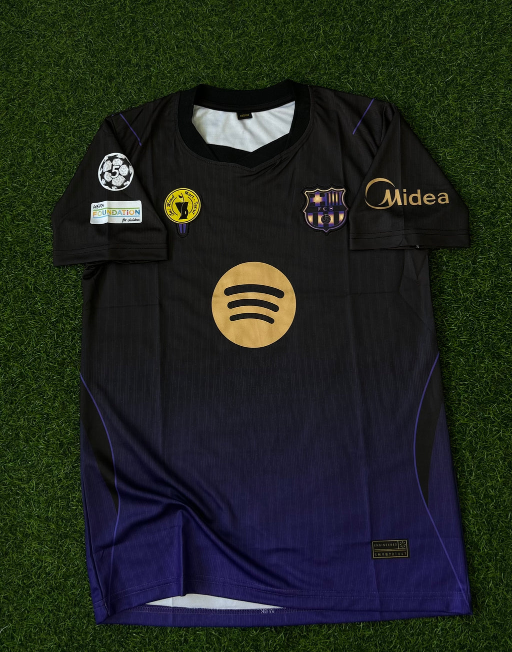 BARCELONA 2026-27 SEASON AWAY JERSEY, HALF SLEEVE EMBROIDERY