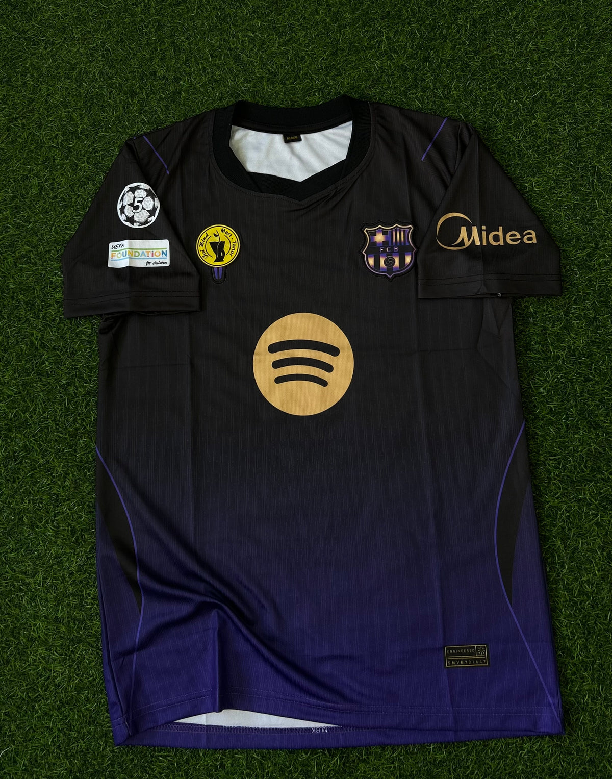 BARCELONA 2026-27 SEASON AWAY JERSEY, HALF SLEEVE EMBROIDERY