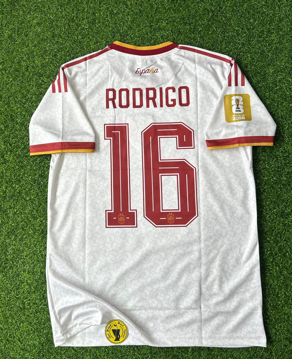 SPAIN 2026 HOME JERSEY, HALF SLEEVE EMBROIDERY