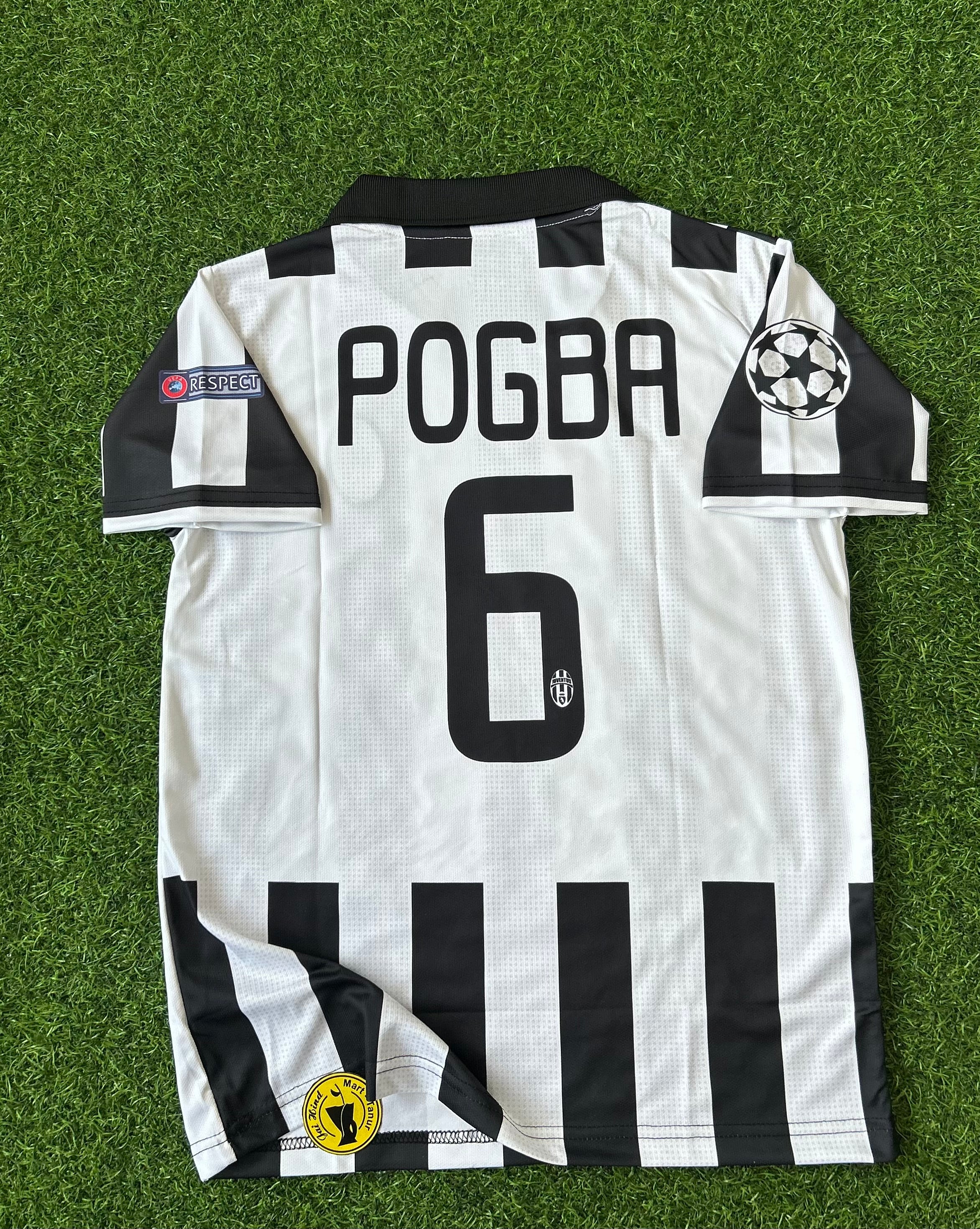 JUVENTUS 2014-15 HOME KIT, HALF SLEEVE EMBROIDERY