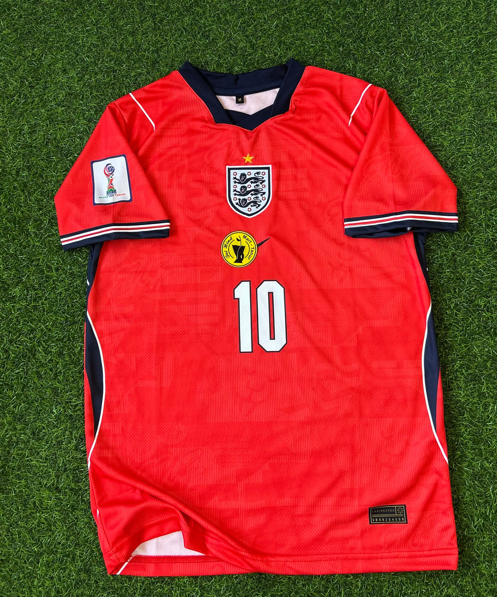 ENGLAND 2026 WORLD CUP AWAY KIT, HALF SLEVE EMBROIDERY