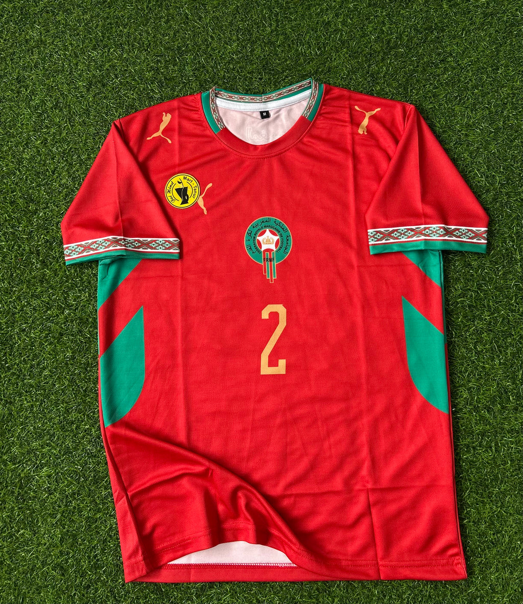 MOROCCO 2026 WORLD CUP HOME KIT, HALF SLEEVE SUBLIMATION
