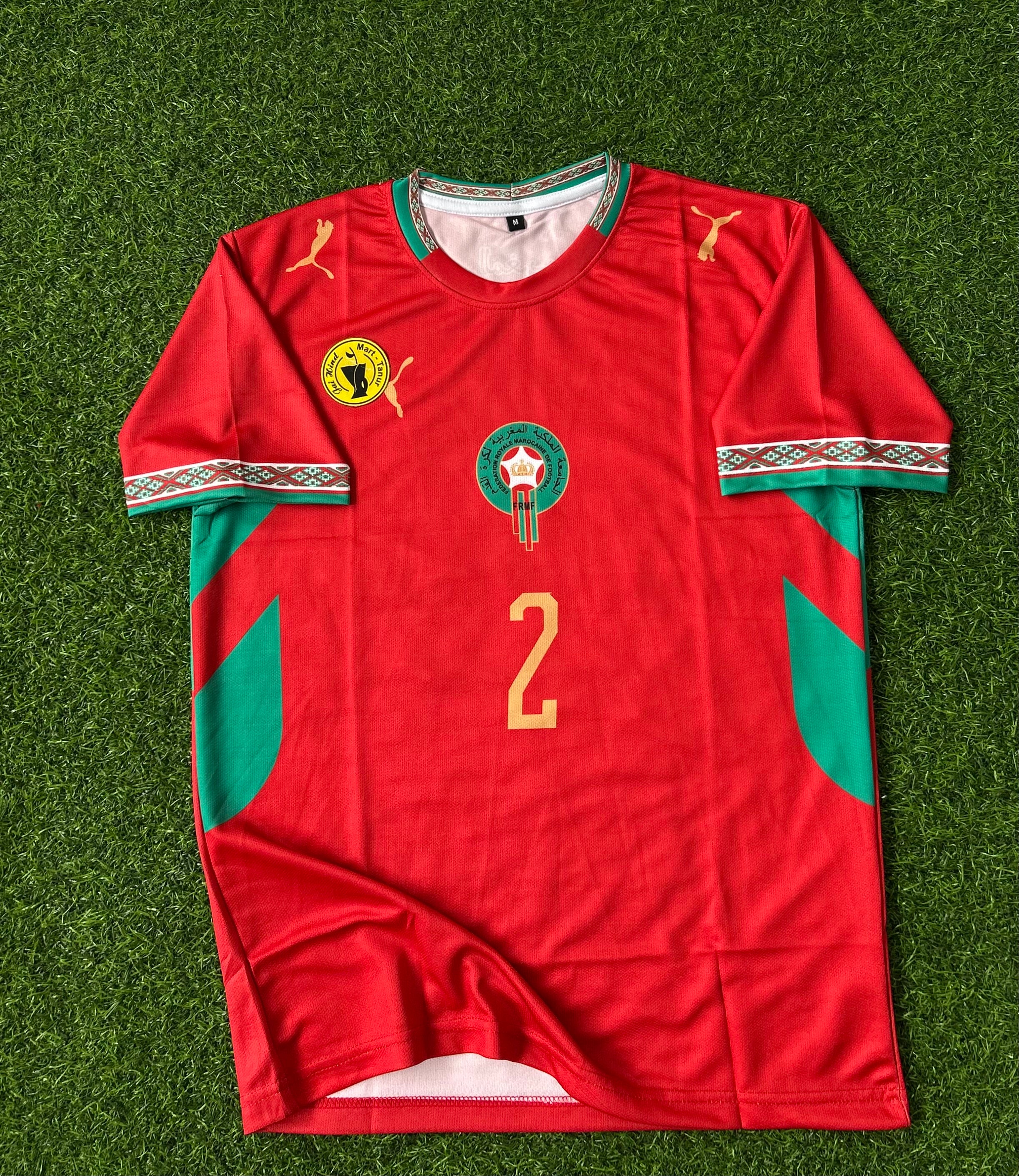 MOROCCO 2026 WORLD CUP HOME KIT, HALF SLEEVE SUBLIMATION