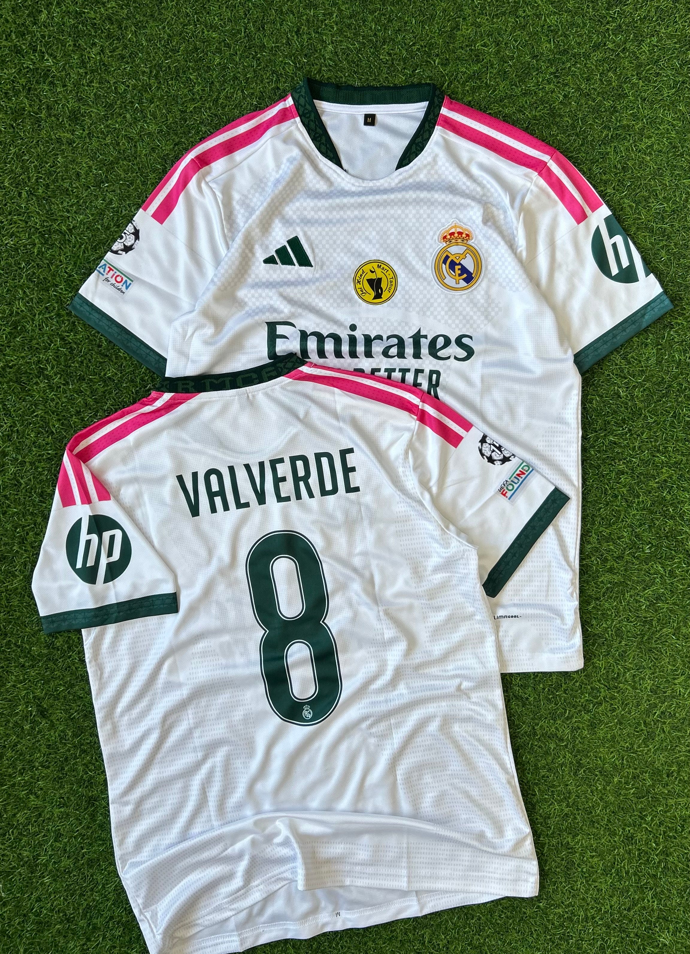 REAL MADRID 2026-27 SEASON HOME KIT, HALF SLEEVE EMBROIDERY