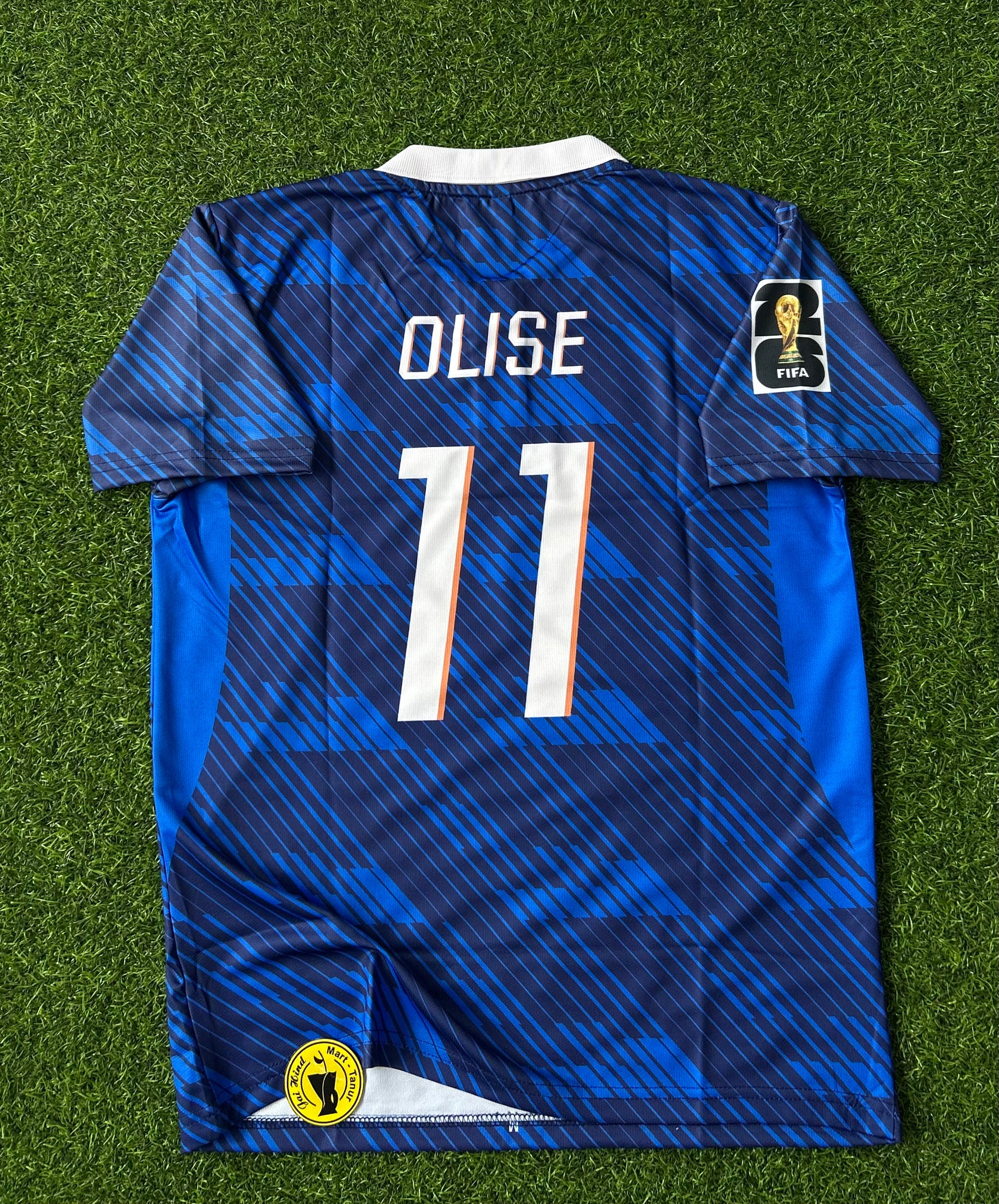FRANCE 2026 WORLD CUP HOME KIT, HALF SLEEVE POLO  SUBLIMATION