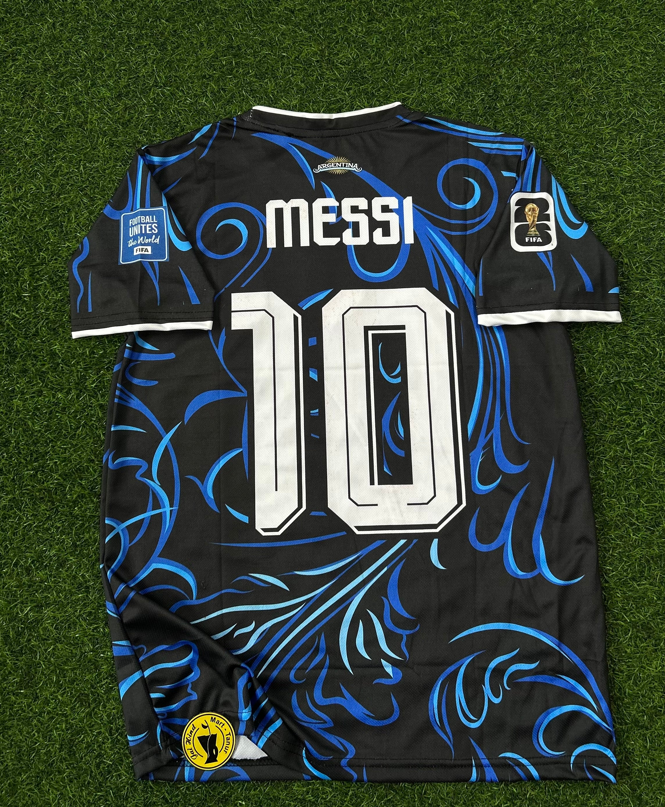 ARGENTINA 2026 WORLD CUP AWAY KIT, HALF SLEEVE  EMBROIDERY