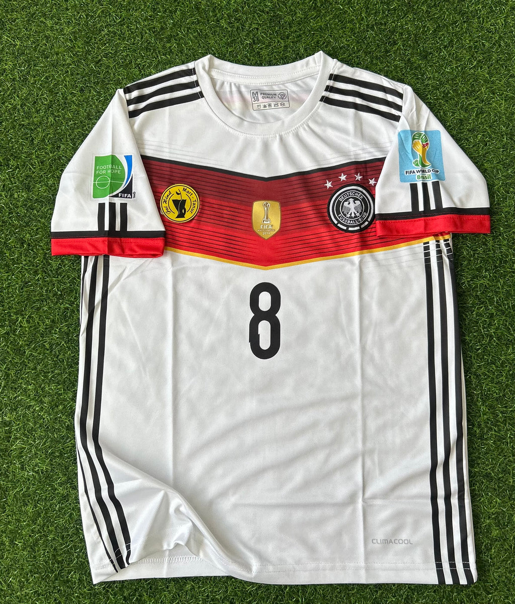 GERMANY 2014 HOME JERSEY, HALF SLEEVE EMBROIDERY