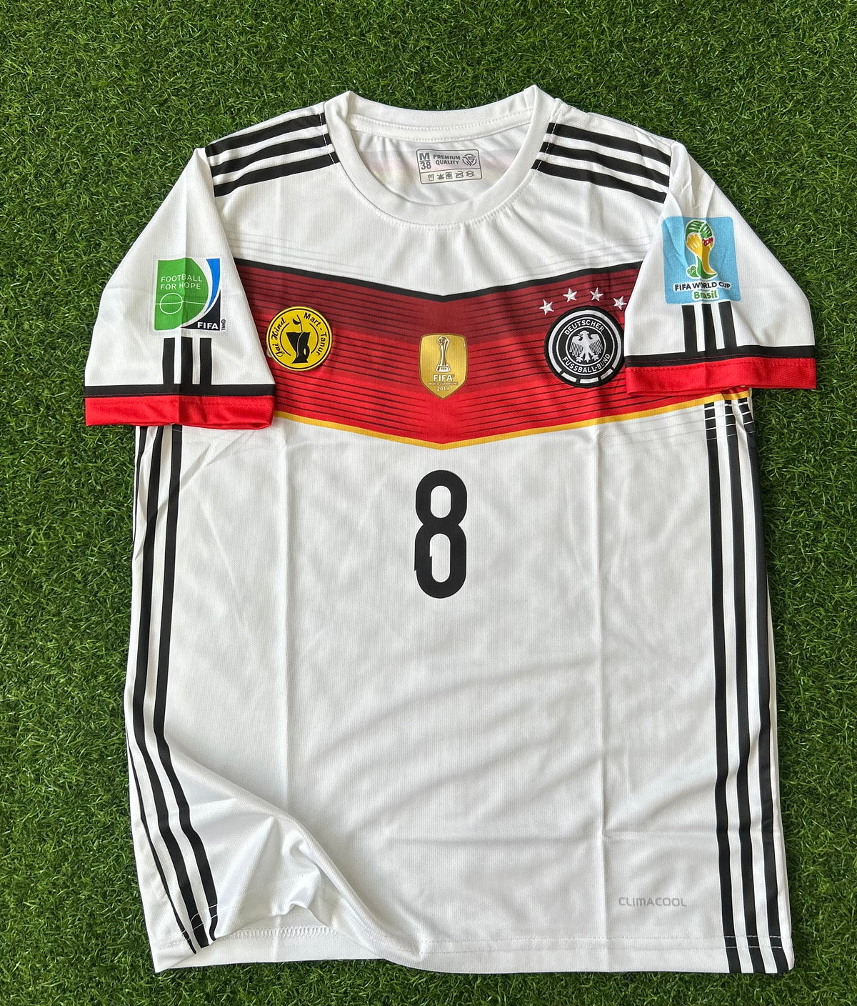 GERMANY 2014 HOME JERSEY, HALF SLEEVE EMBROIDERY
