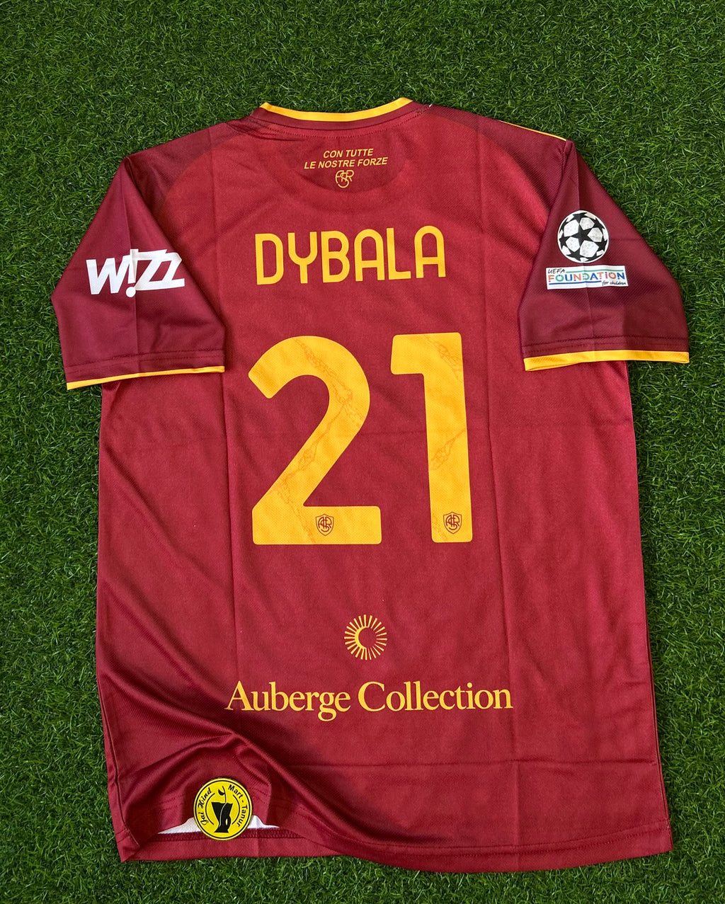 AS ROMA 2026-27 SEASON HOME JERSEY, HALF SLEEVE SUBLIMATION