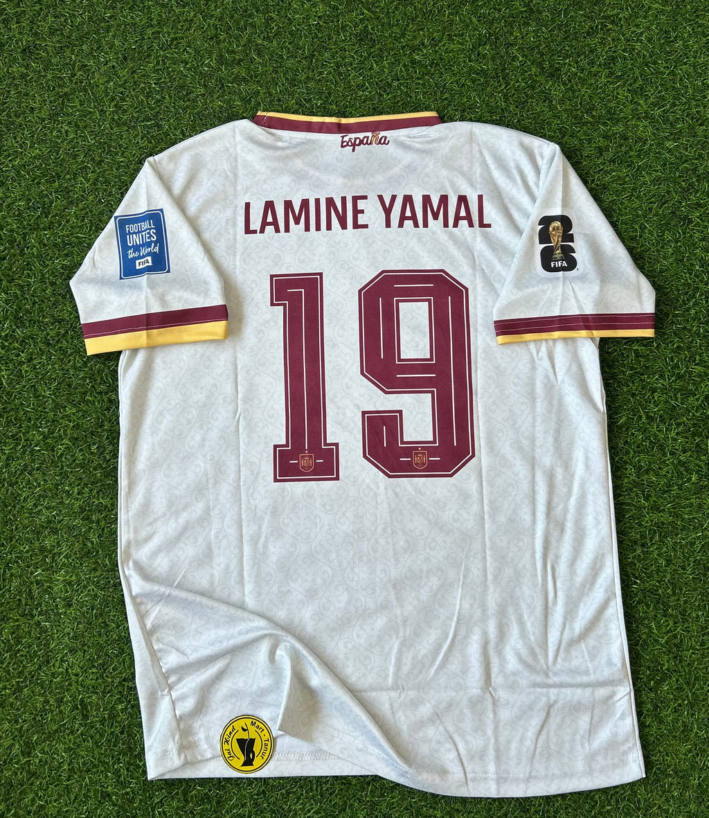 SPAIN 2026 AWAY KIT, HALF SLEEVE SUBLIMATION