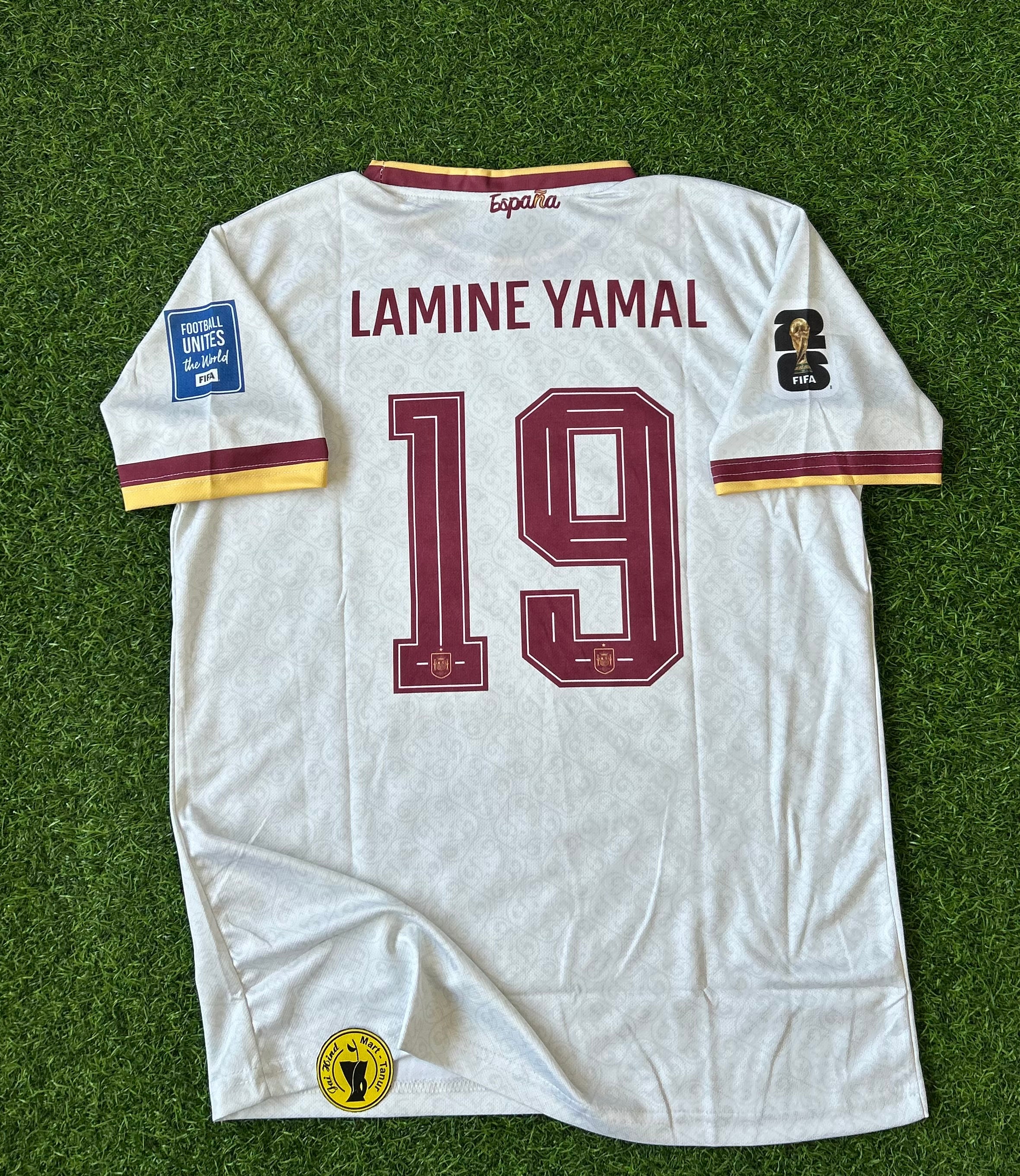 SPAIN 2026 AWAY KIT, HALF SLEEVE SUBLIMATION