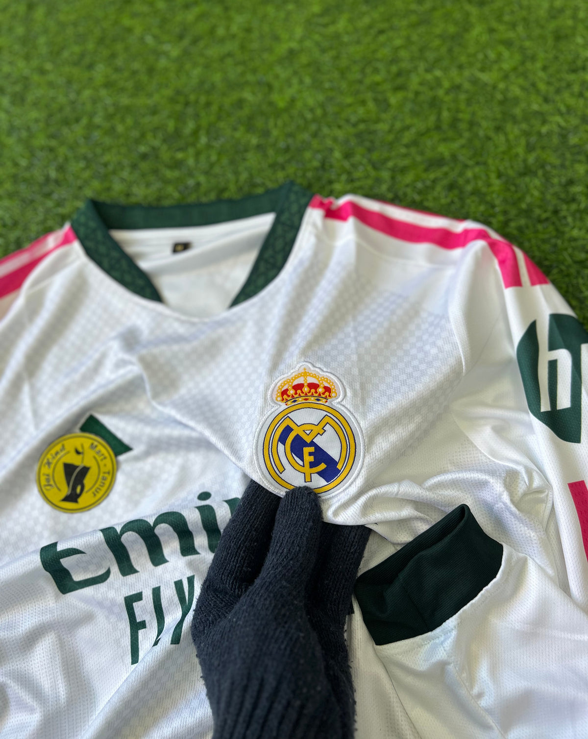 REAL MADRID 2026-27 SEASON HOME JERSEY, FULL SLEEVE EMBROIDERY