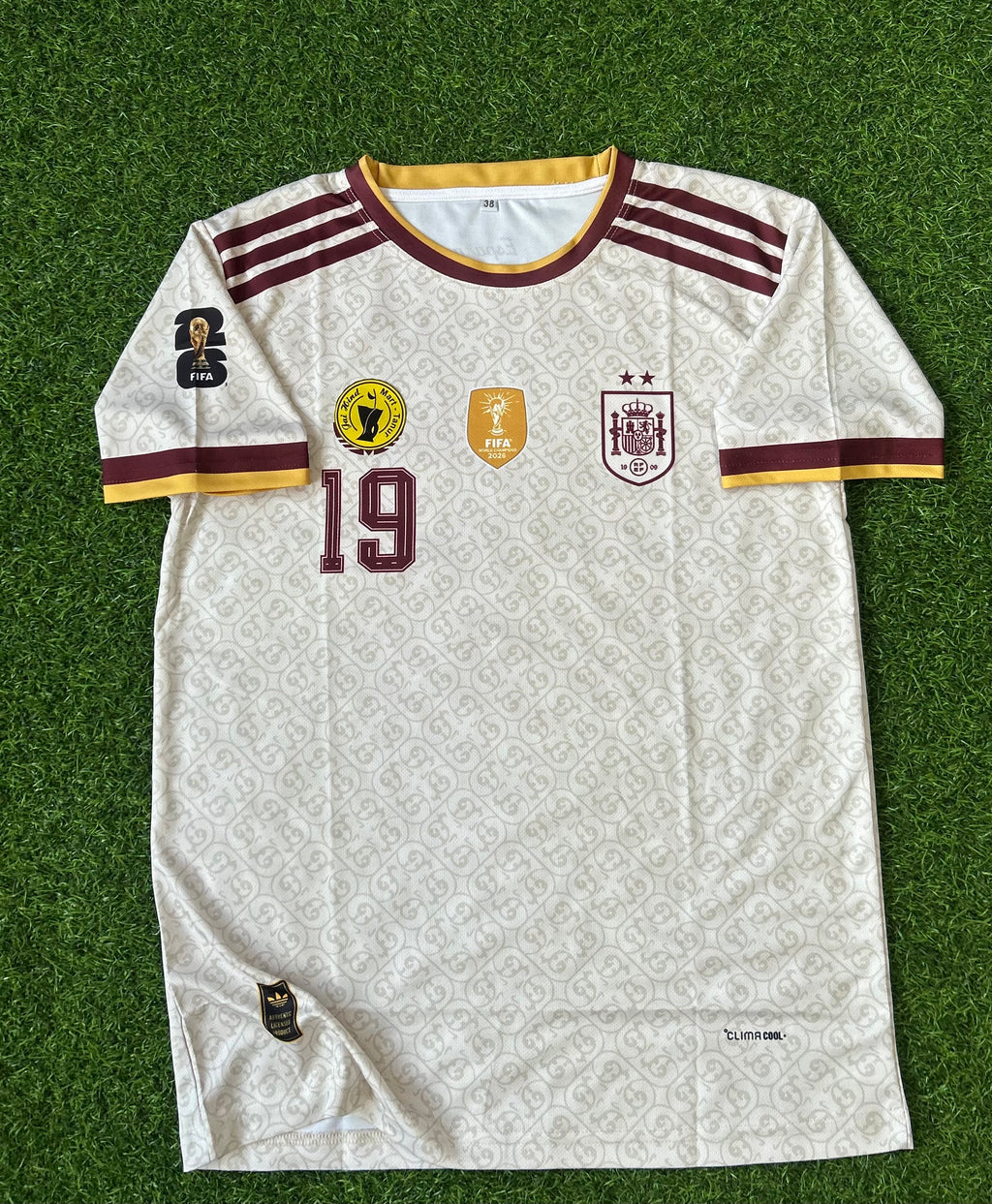 SPAIN 2026 AWAY KIT, HALF SLEEVE SUBLIMATION