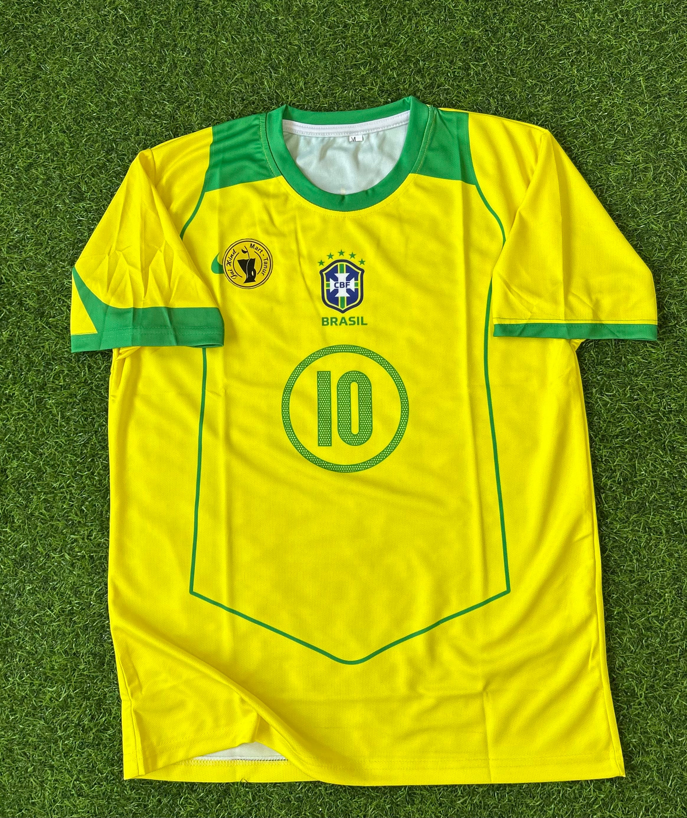BRAZIL 2004 HOME JERSEY, HALF SLEEVE SUBLIMATION