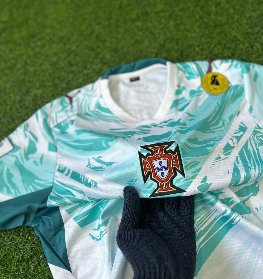 PORTUGAL 2026 AWAY JERSEY, HALF SLEEVE EMBROIDERY