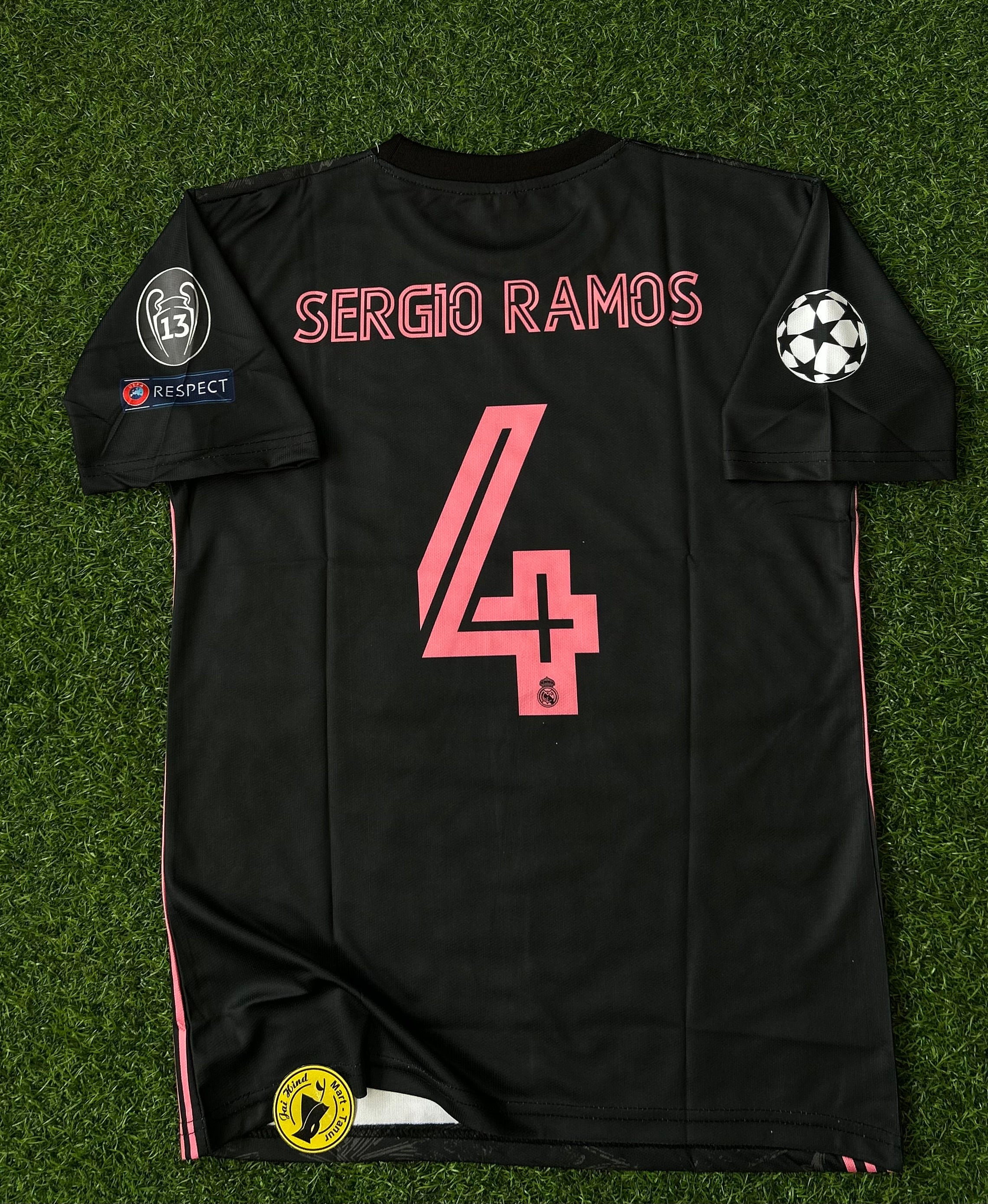 REAL MADRID 2020-21 AWAY JERSEY, HALF SLEEVE SUBLIMATION – JAIHIND