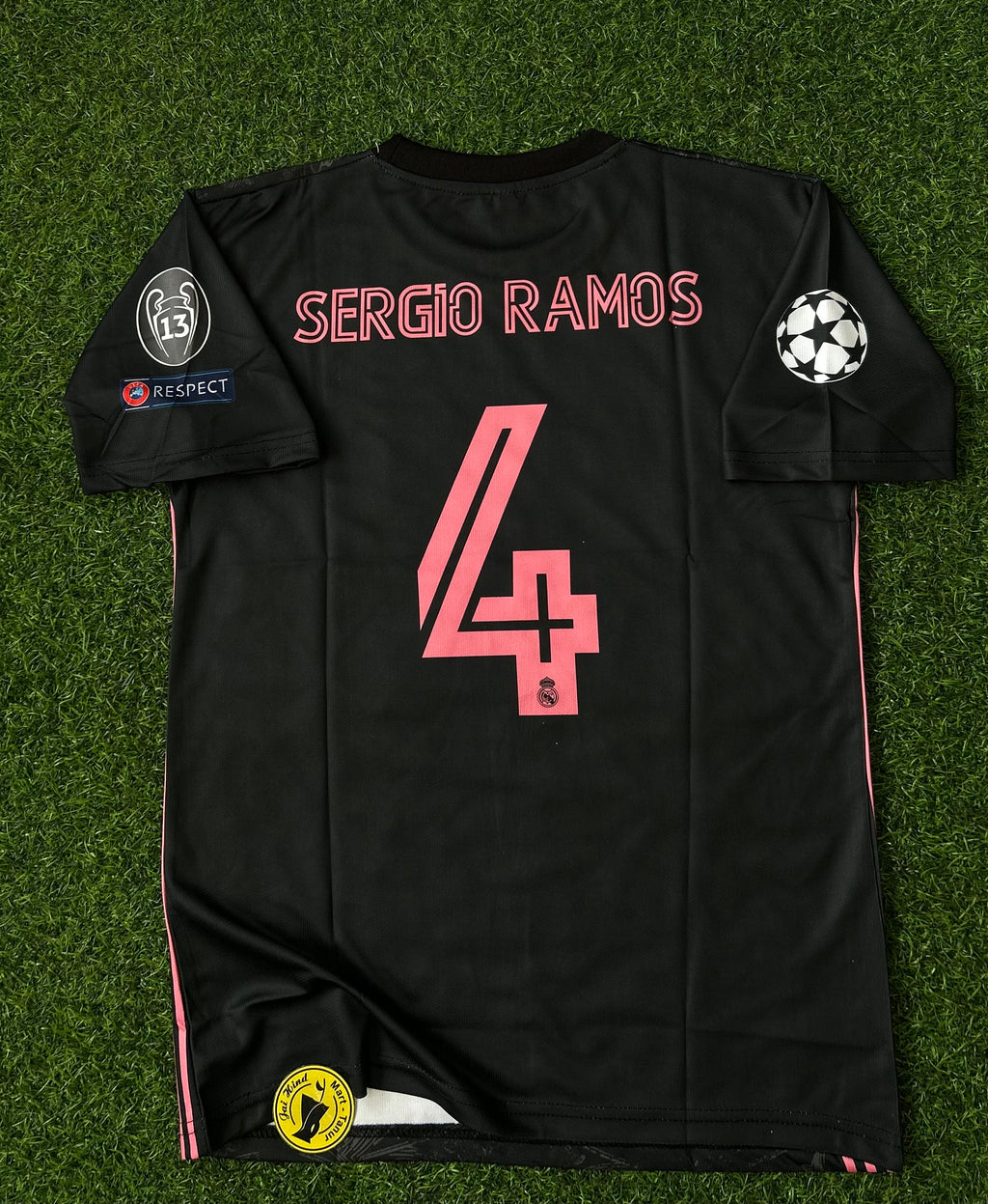 REAL MADRID 2020-21 AWAY JERSEY, HALF SLEEVE SUBLIMATION