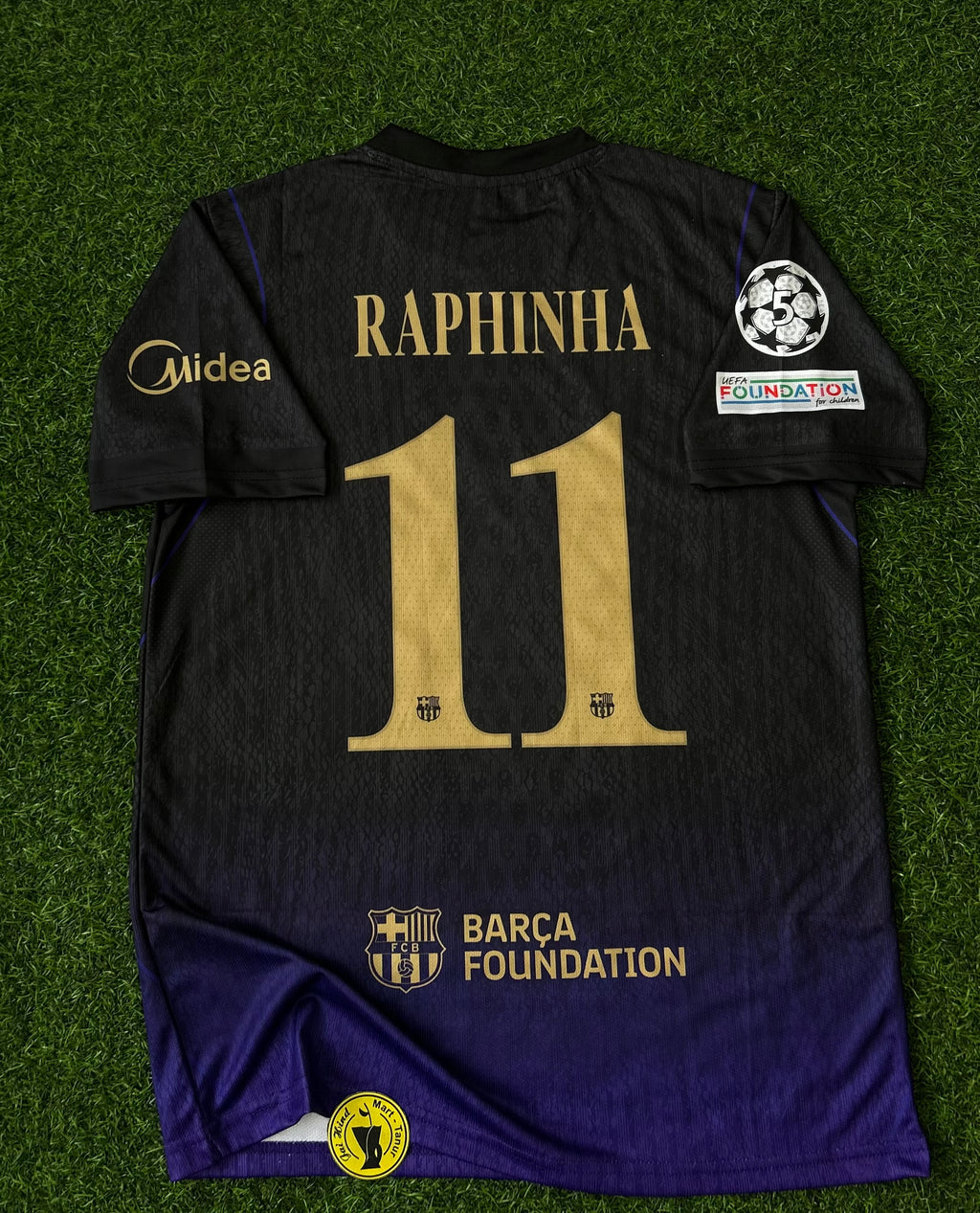 BARCELONA 2026-27 SEASON AWAY JERSEY, HALF SLEEVE, 3D SILICONE HEAT PRESS LOGO