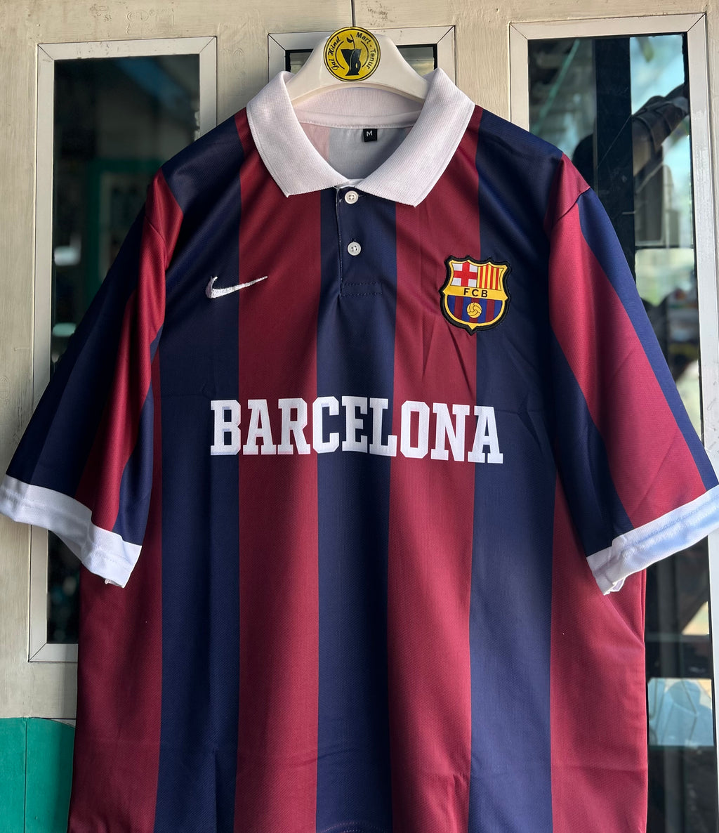 BARCELONA VINTAGE SPECIAL EDITION KIT, FIVE SLEEVE  POLO  EMBRODERY