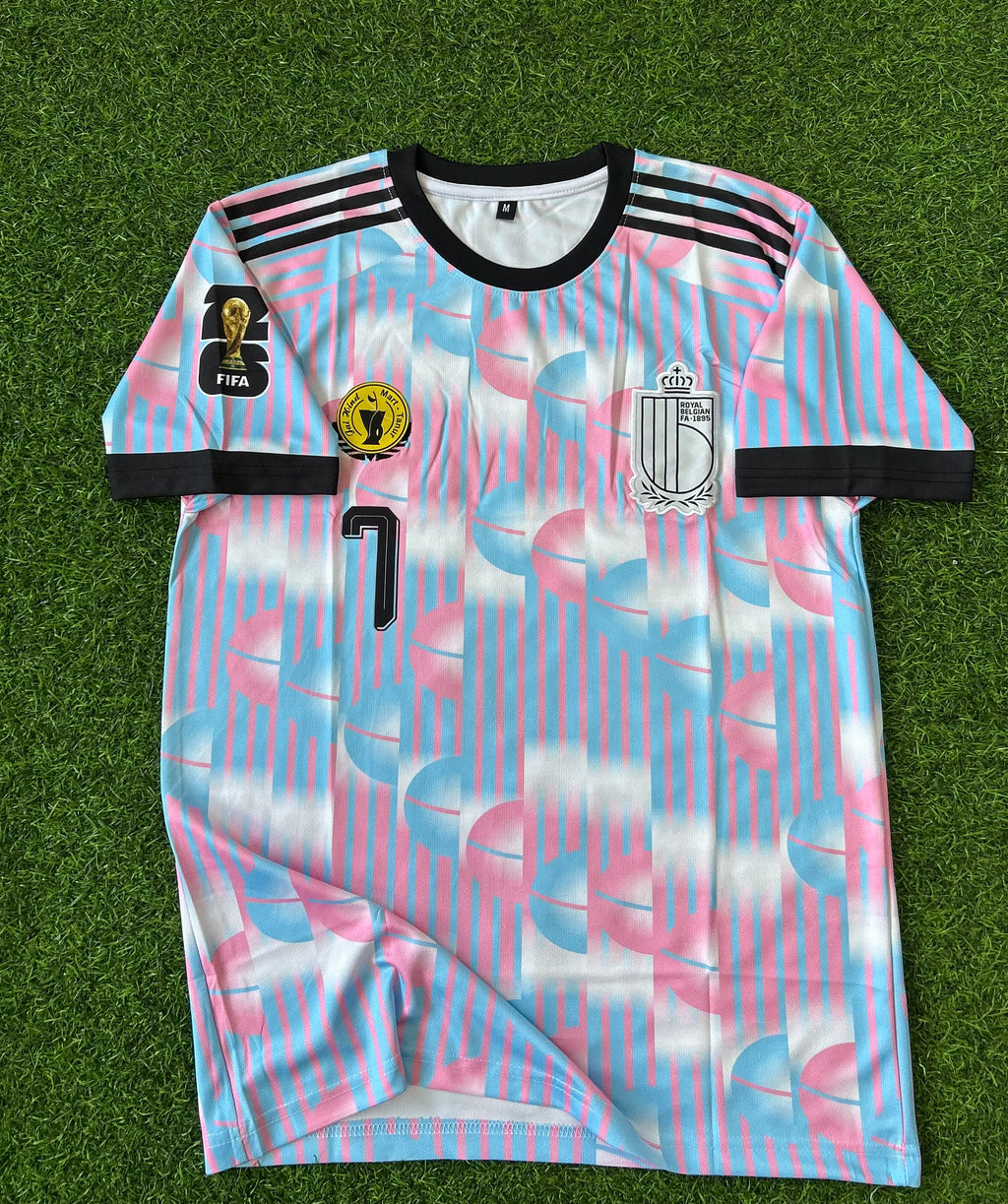 BELGIUM 2026 WORLD CUP AWAY KIT, HALF SLEEVE EMBROIDERY