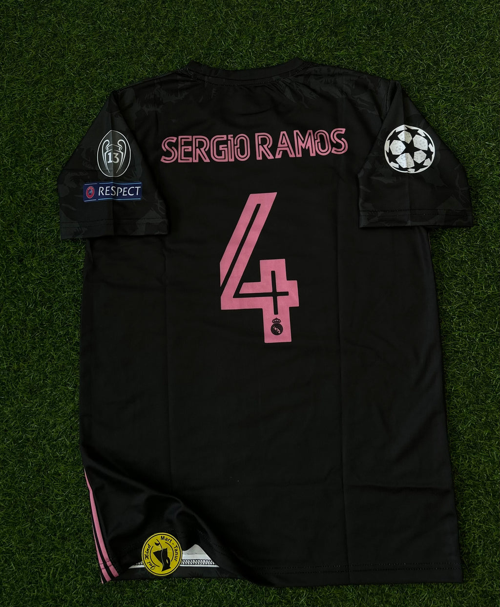 REAL MADRID 2020-21 AWAY JERSEY, HALF SLEEVE EMBROIDERY