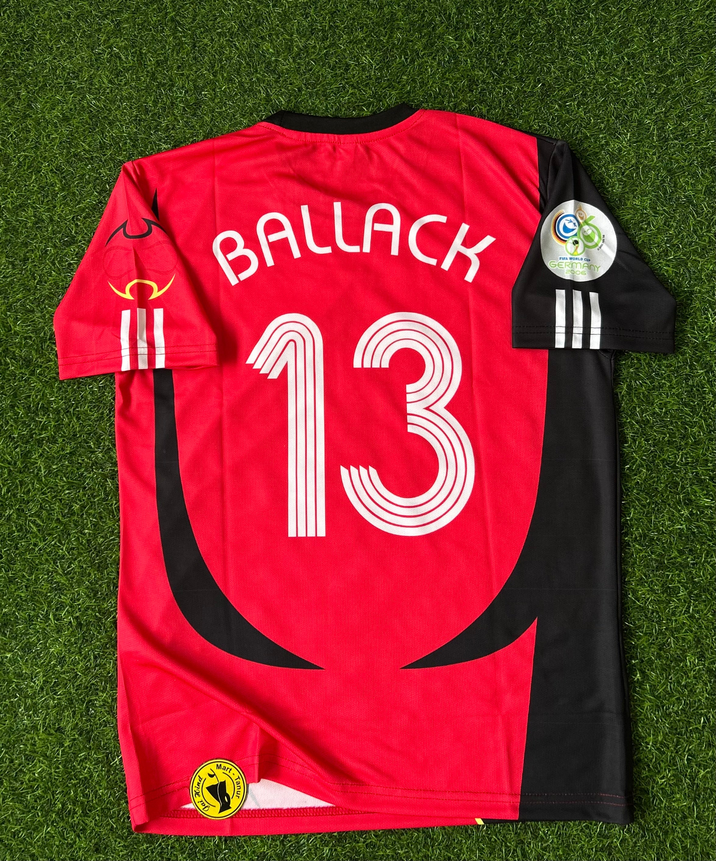 GERMANY 2006 AWAY JERSEY, HALF SLEEVE SUBLIMATION
