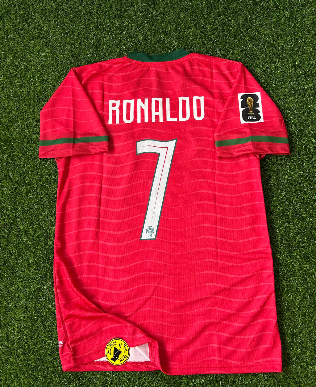 PORTUGAL 2026 WORLD CUP HOME KIT, HALF SLEEVE  EMBROIDERY