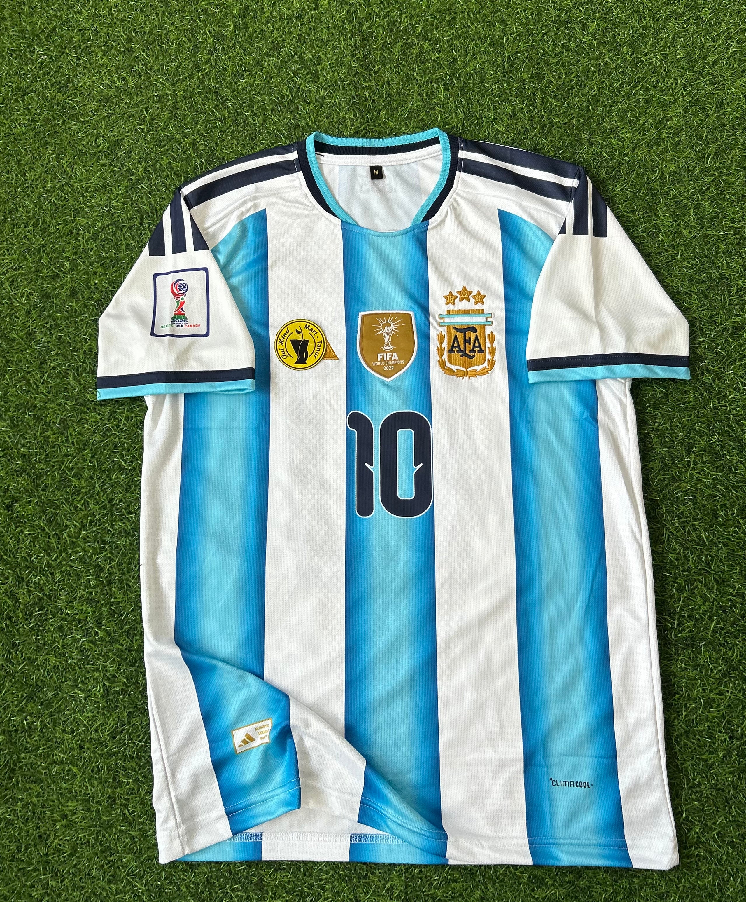 ARGENTINA 2026 WORLD CUP HOME KIT, HALF SLEEVE EMBROIDERY
