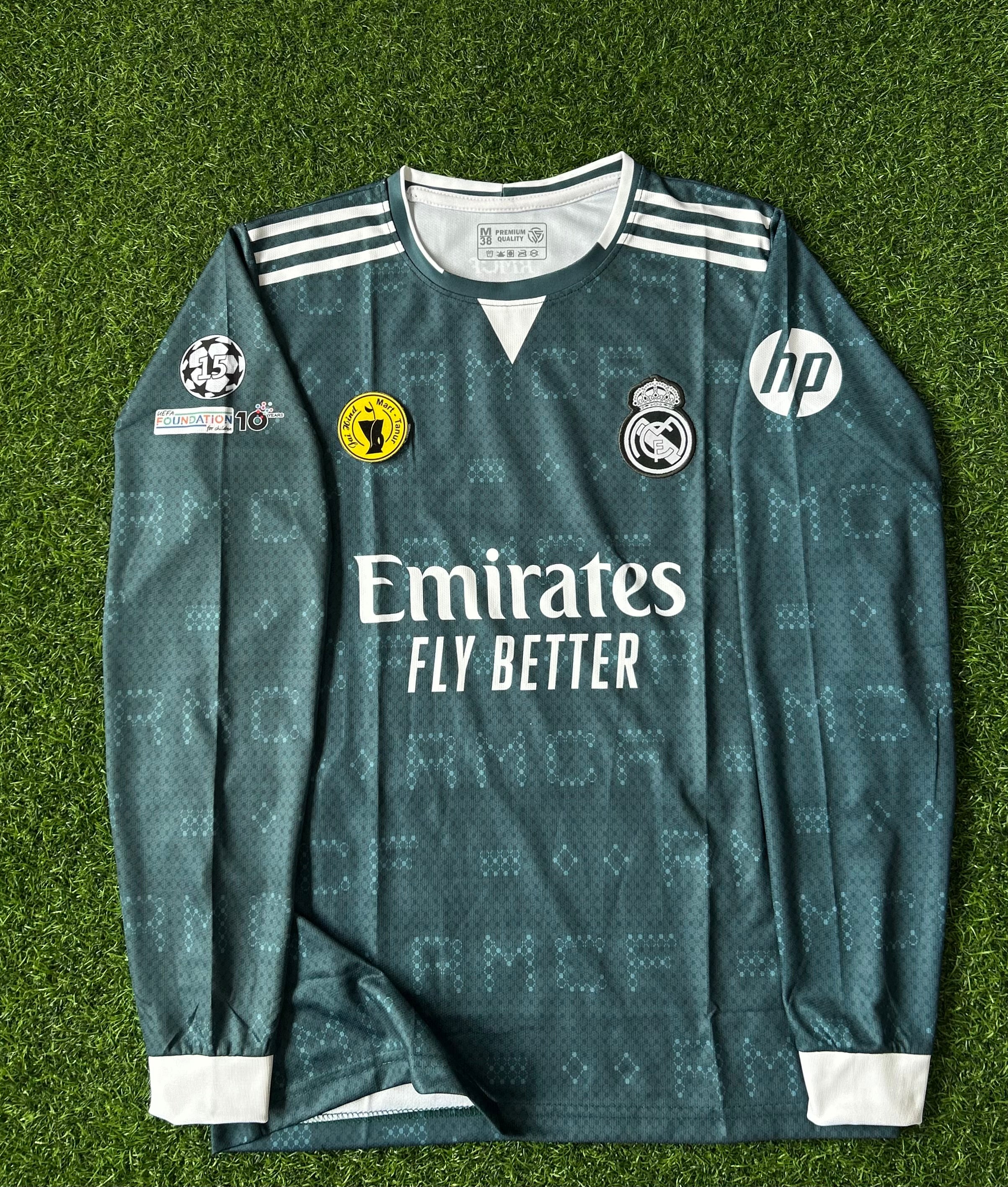 REAL MADRID 2026-27 SEASON AWAY JERSEY, FULL SLEEVE EMBROIDERY