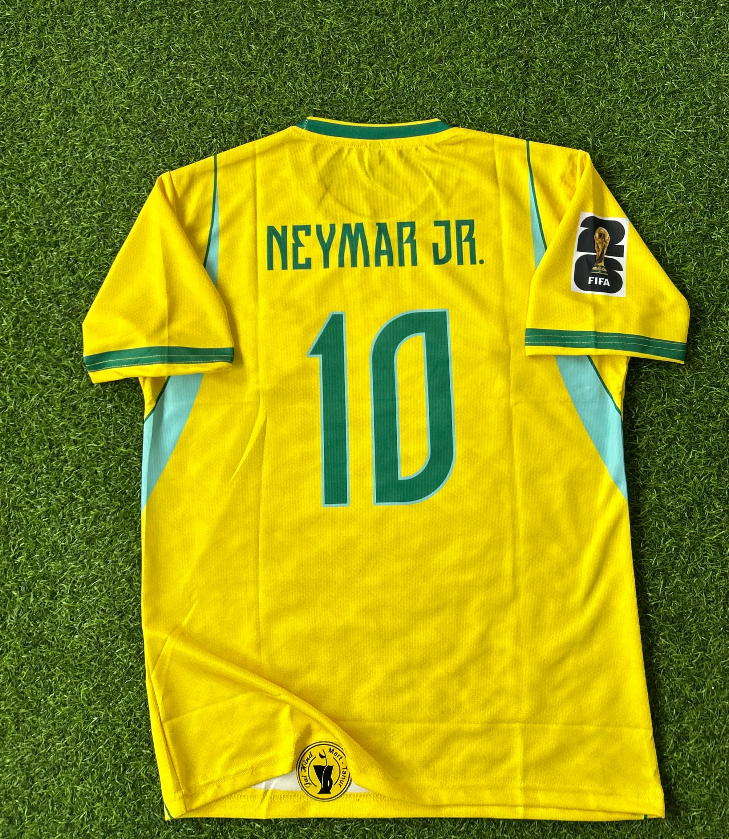 BRAZIL 2026 WORLD CUP HOME KIT, HALF SLEEVE EMBROIDERY