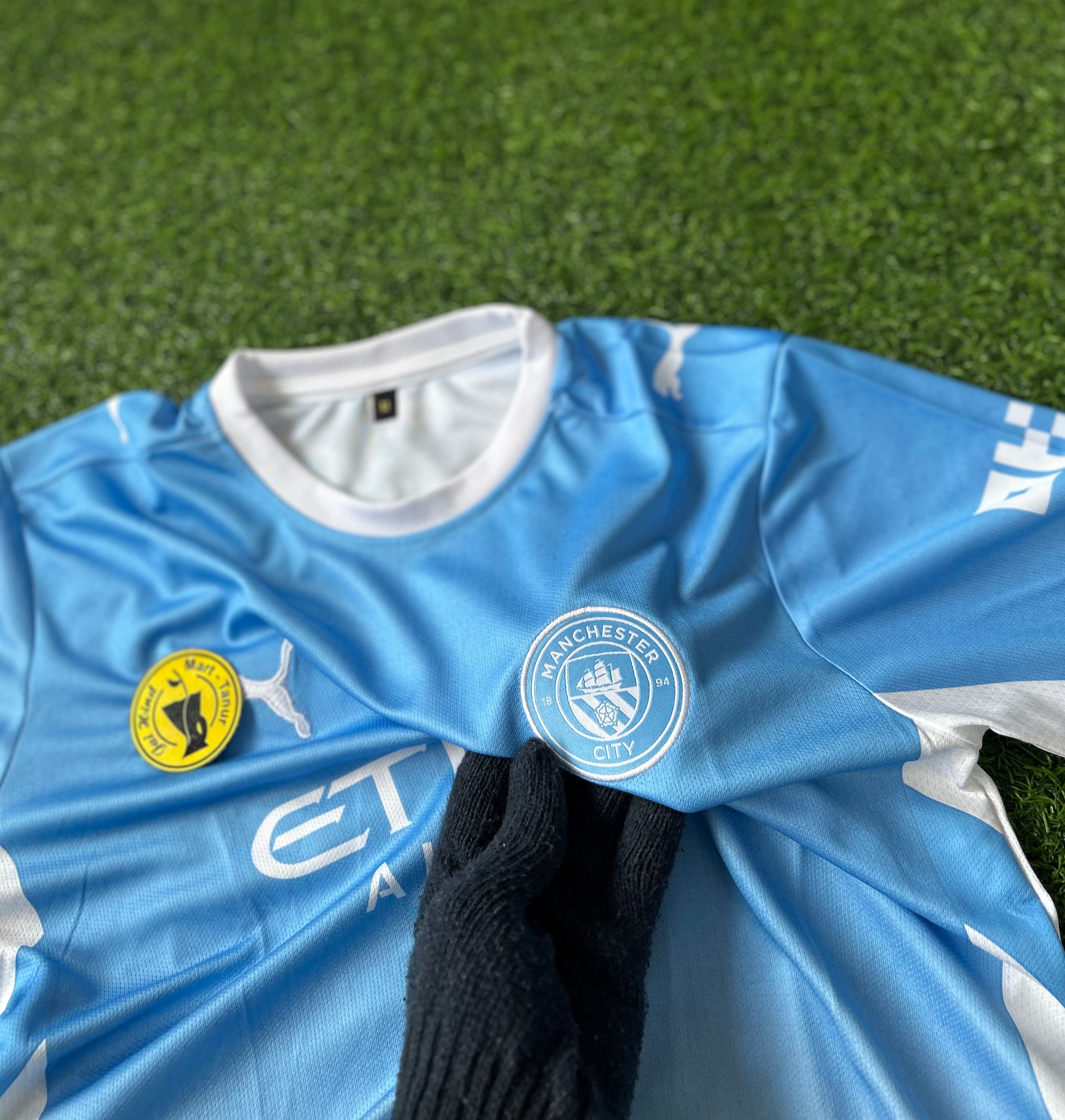 MAN CITY 2026-27 SEASON HOME JERSEY, HALF SLEEVE EMBROIDERY