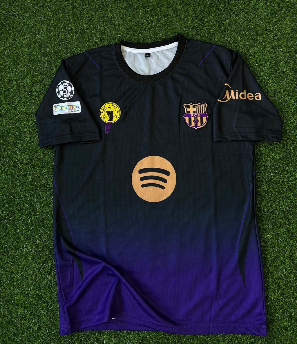 BARCELONA 2026-27 SEASON AWAY JERSEY, HALF SLEEVE EMBROIDERY