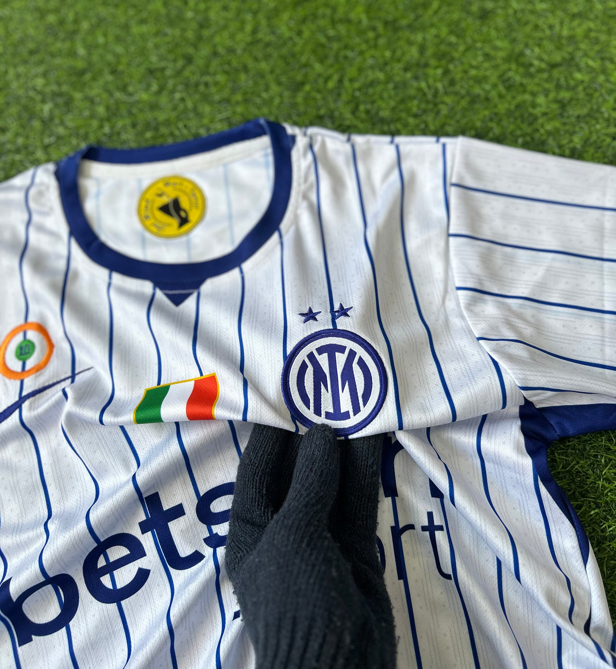 INTER MILAN 2026-27 SEASON AWAY JERSEY, HALF SLEEVE EMBROIDERY