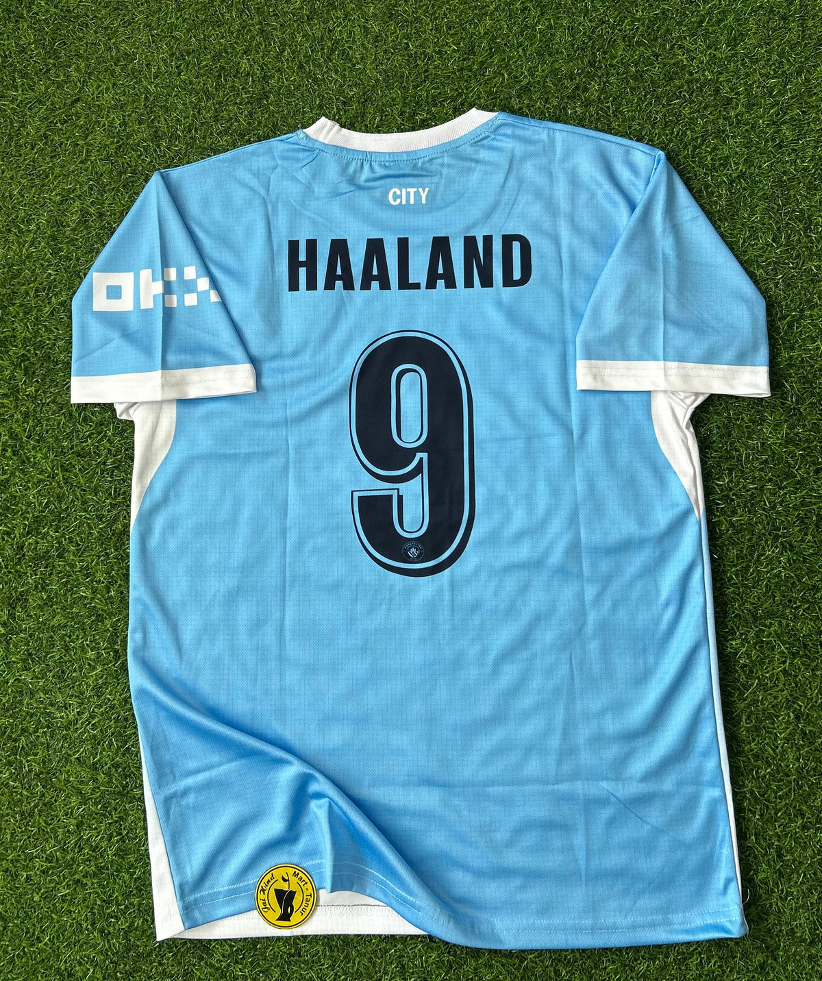 MAN CITY 2026-27 SEASON HOME JERSEY, HALF SLEEVE  EMBROIDERY