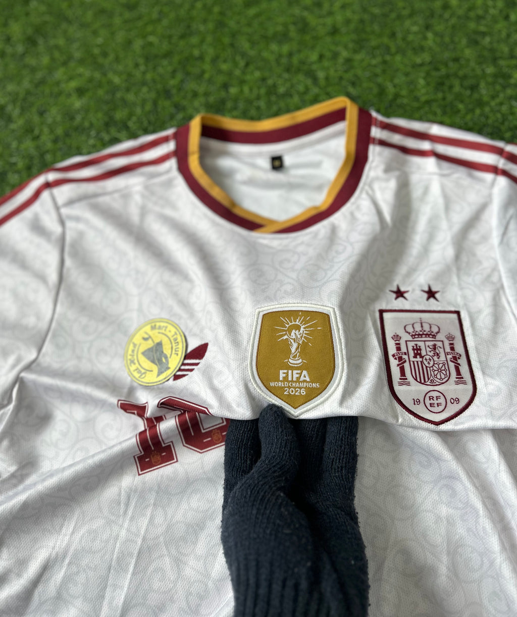SPAIN 2026 HOME JERSEY, HALF SLEEVE EMBROIDERY