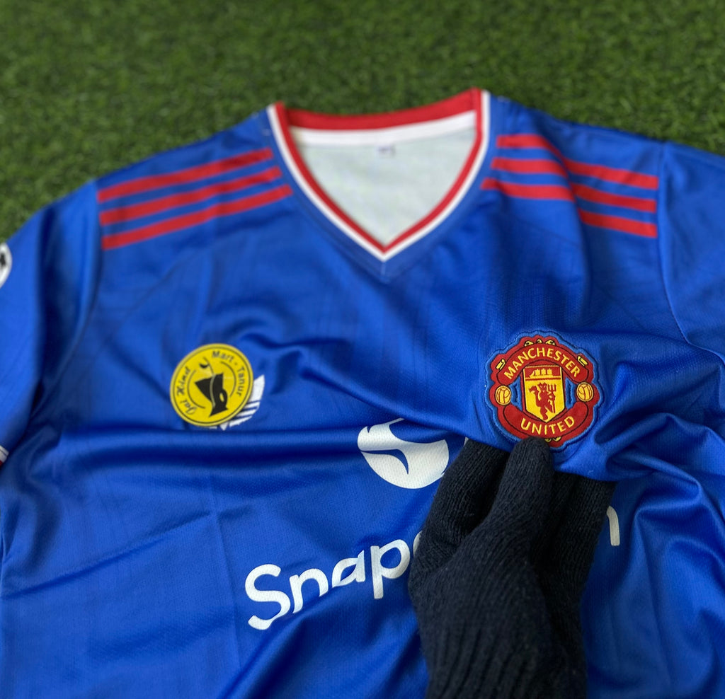 MAN UNITED 2026-27 SEASON AWAY JERSEY, HALF SLEEVE EMBROIDERY