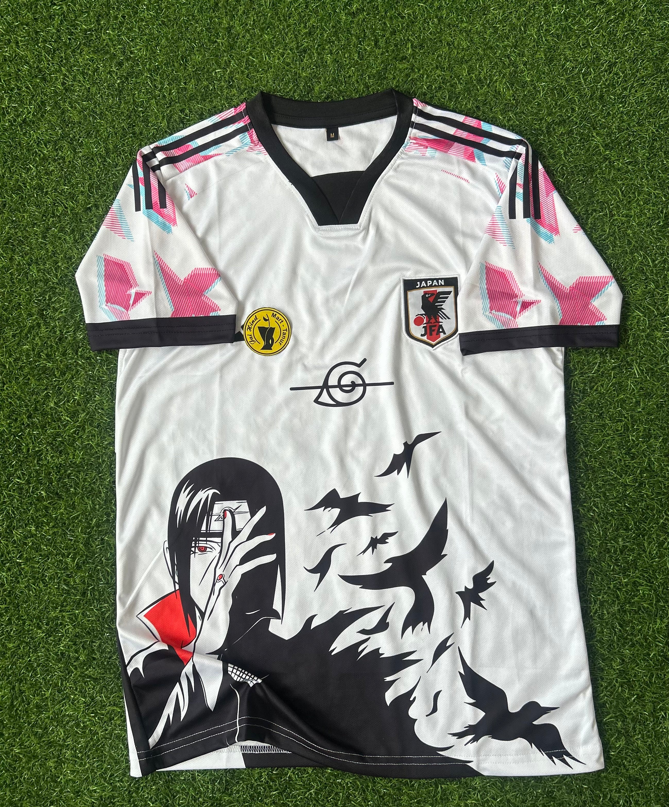 JAPAN x ITACHI UCHIHA SPECIAL EDITION JERSEY, HALF SLEEVE EMBROIDERY