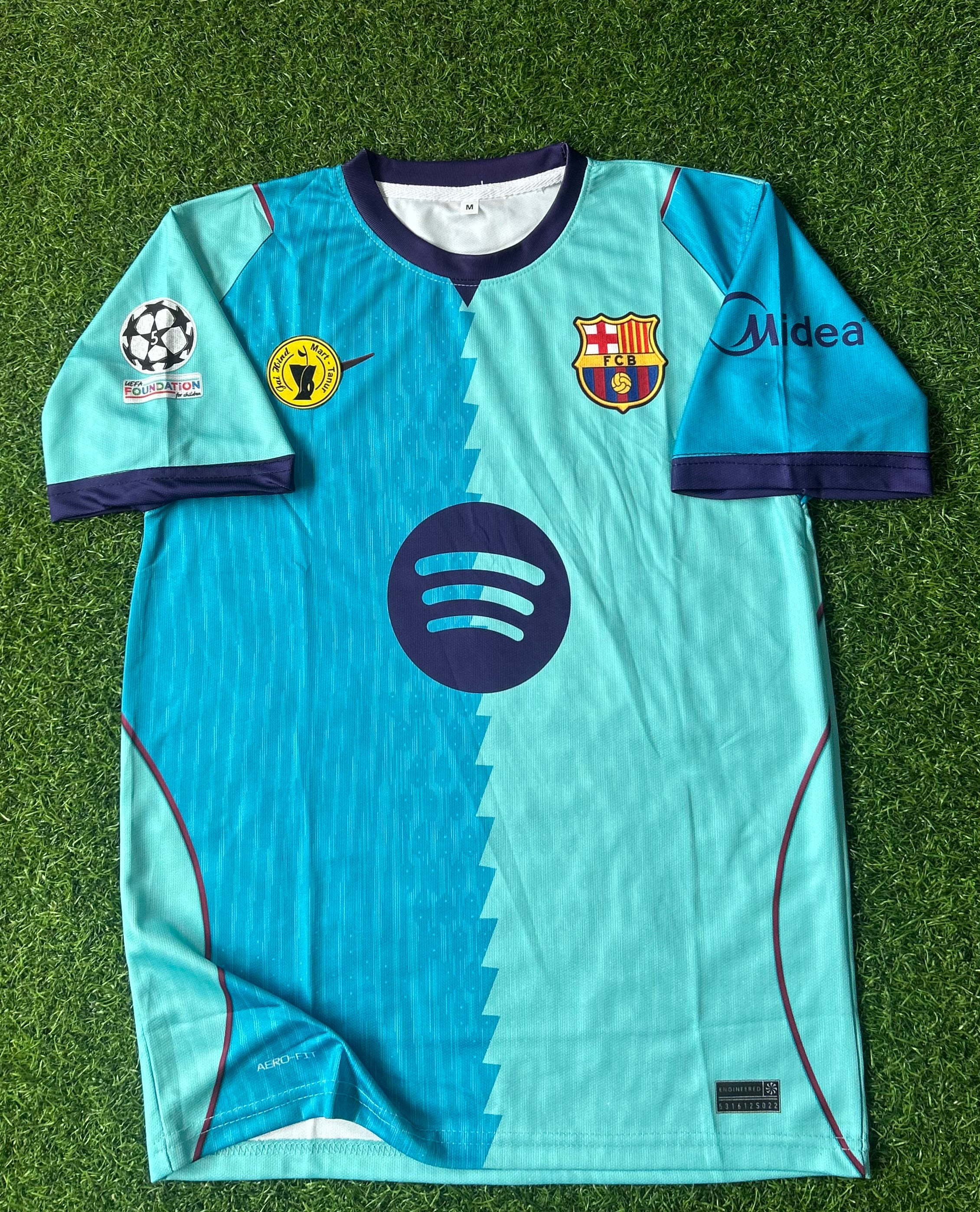 BARCELONA 2026-27 SEASON THIRD JERSEY, HALF SLEEVE SUBLIMATION