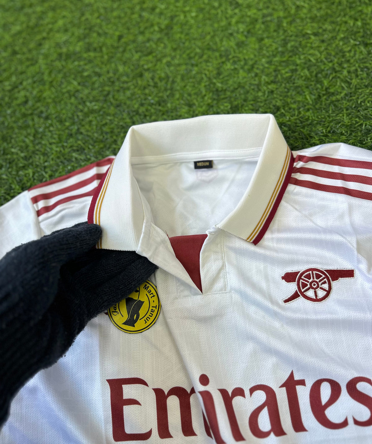 ARSENAL 2025-26 SEASON THIRD JERSEY, HALF SLEEVE  POLO  EMBROIDERY
