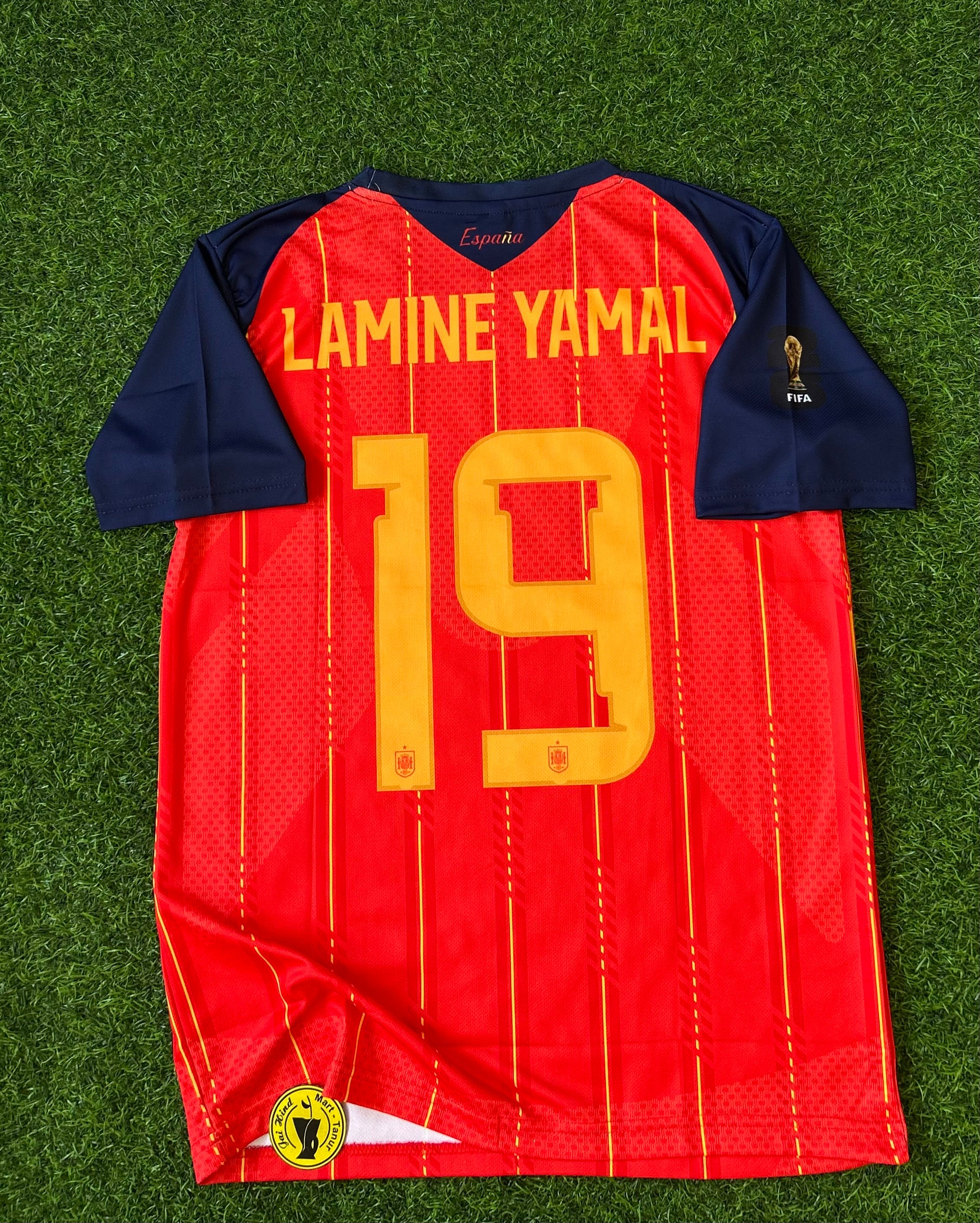 SPAIN 2026 HOME KIT, HALF SLEEVE SUBLIMATION