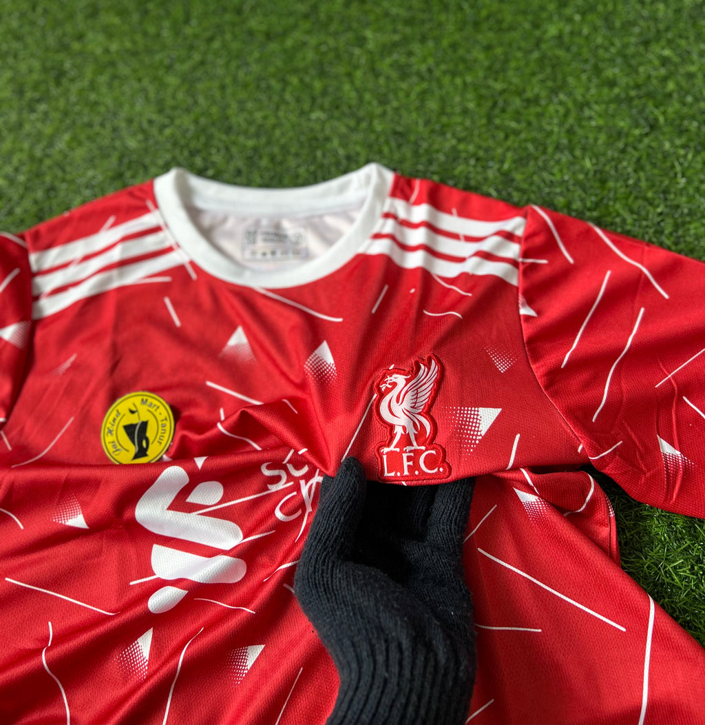 LIVERPOOL 2026-27 SEASON HOME KIT, HALF SLEEVE EMBROIDERY