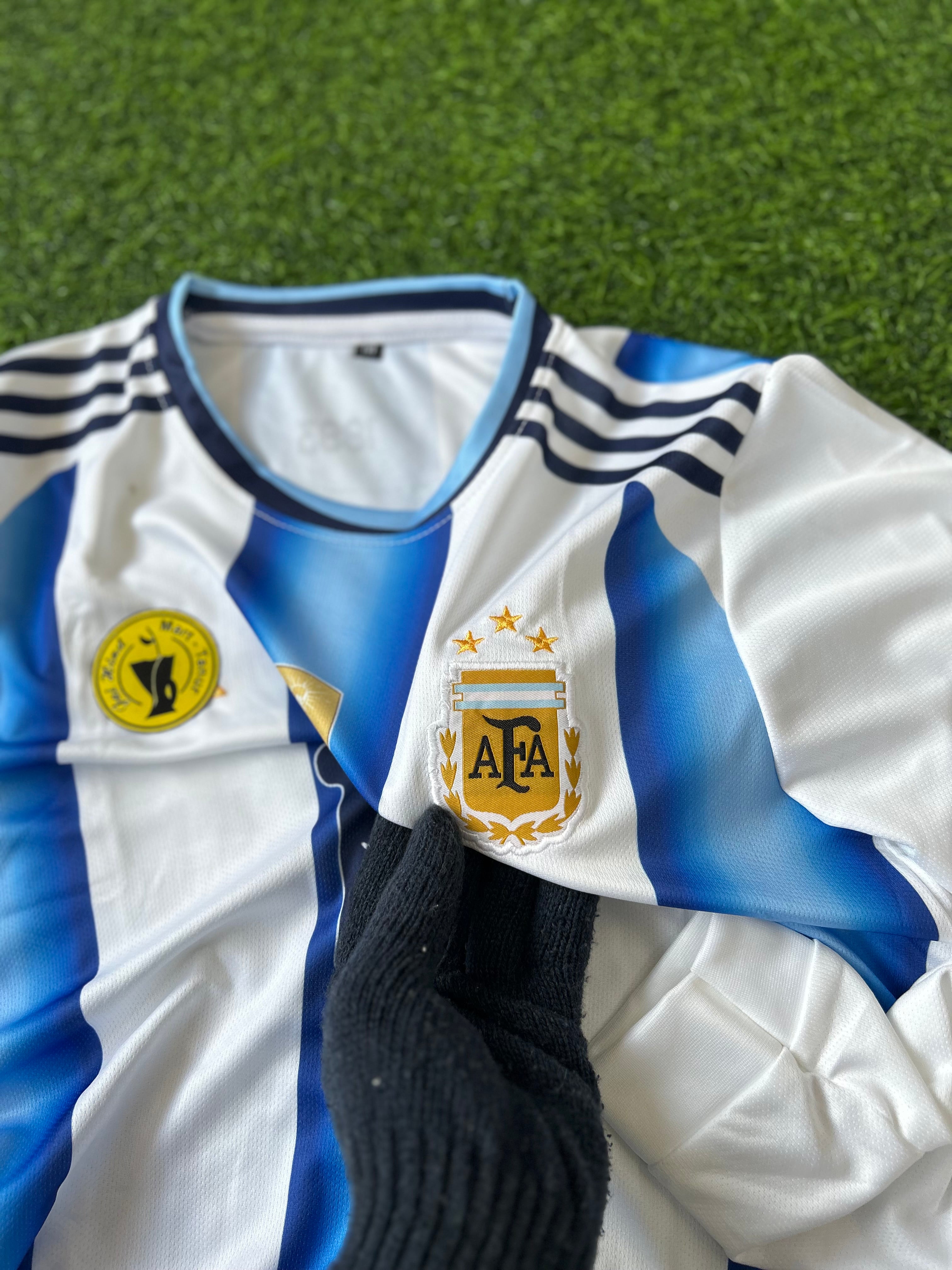 ARGENTINA 2026 WORLD CUP HOME KIT, FULL SLEEVE  EMBROIDERY
