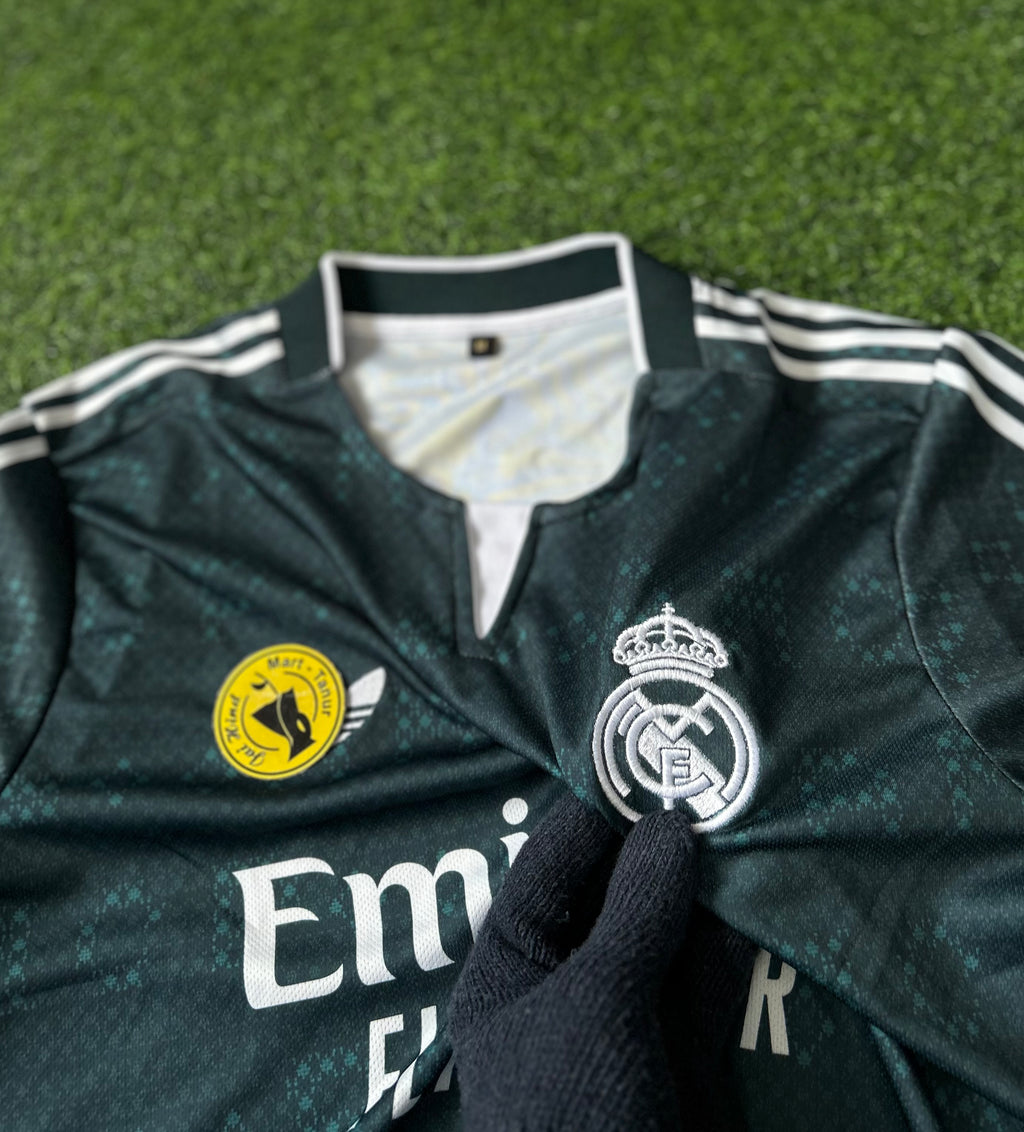 REAL MADRID 2026-27 SEASON AWAY JERSEY, HALF SLEEVE  EMBROIDERY