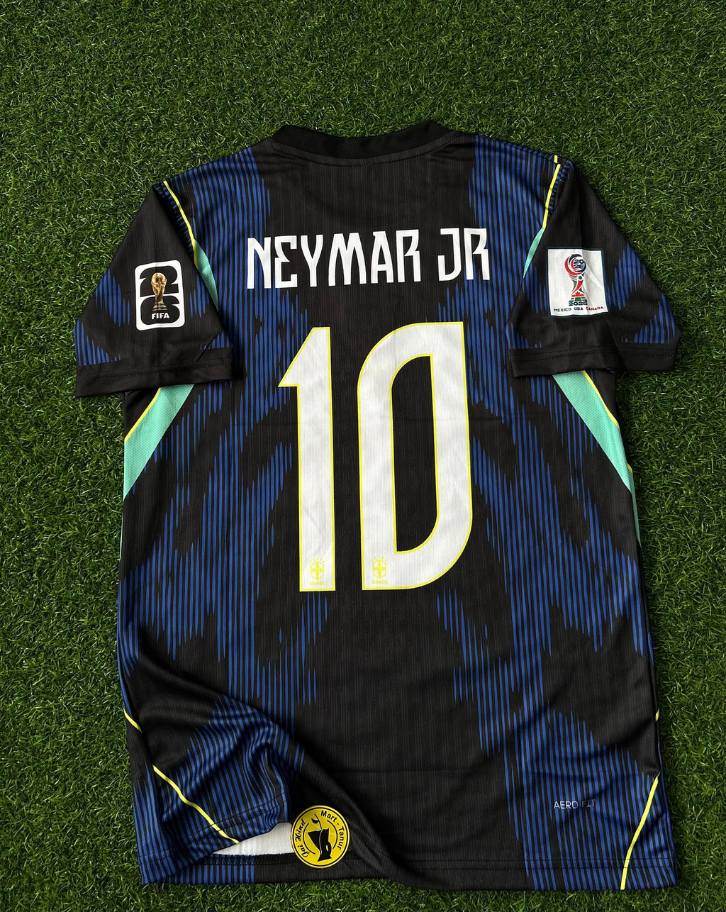 BRAZIL 2026 WORLD CUP AWAY KIT, HALF SLEEVE EMBROIDERY