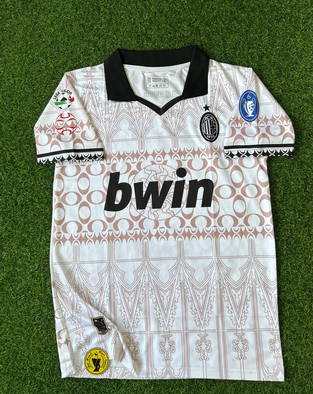 AC MILAN 2024 SPECIAL EDITION JERSEY, HALF SLEEVE  POLO  EMBROIDERY